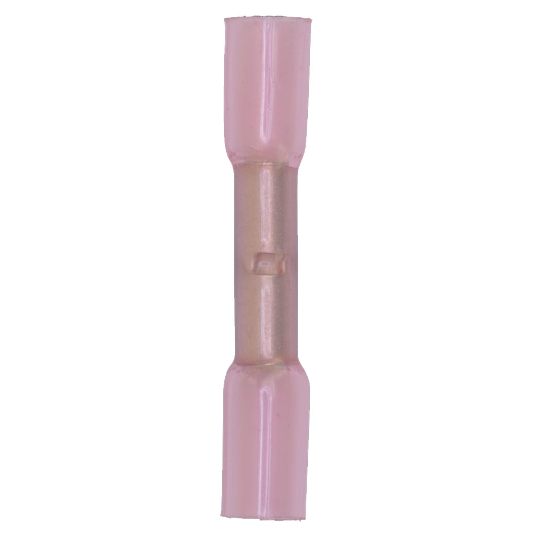 Sealey Heat Shrink Butt Connector Terminal 4.8mm Red Pack of 100