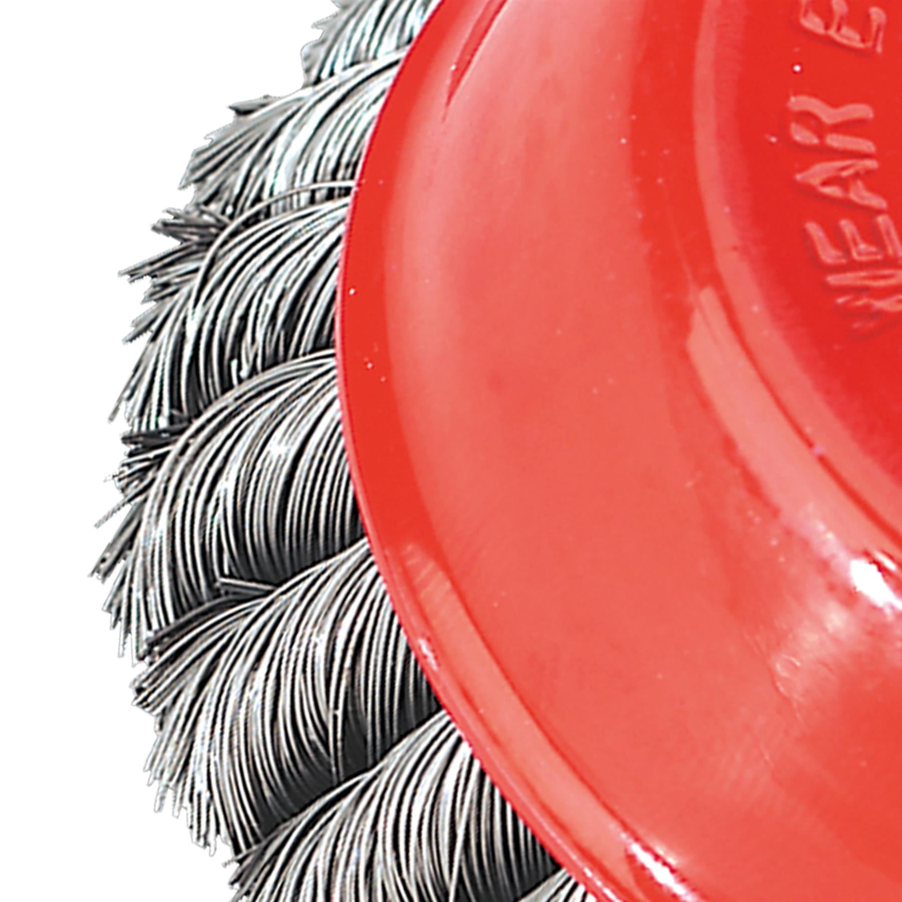 Sealey Twist Knot Wire Cup Brush 100mm M14 x 2mm