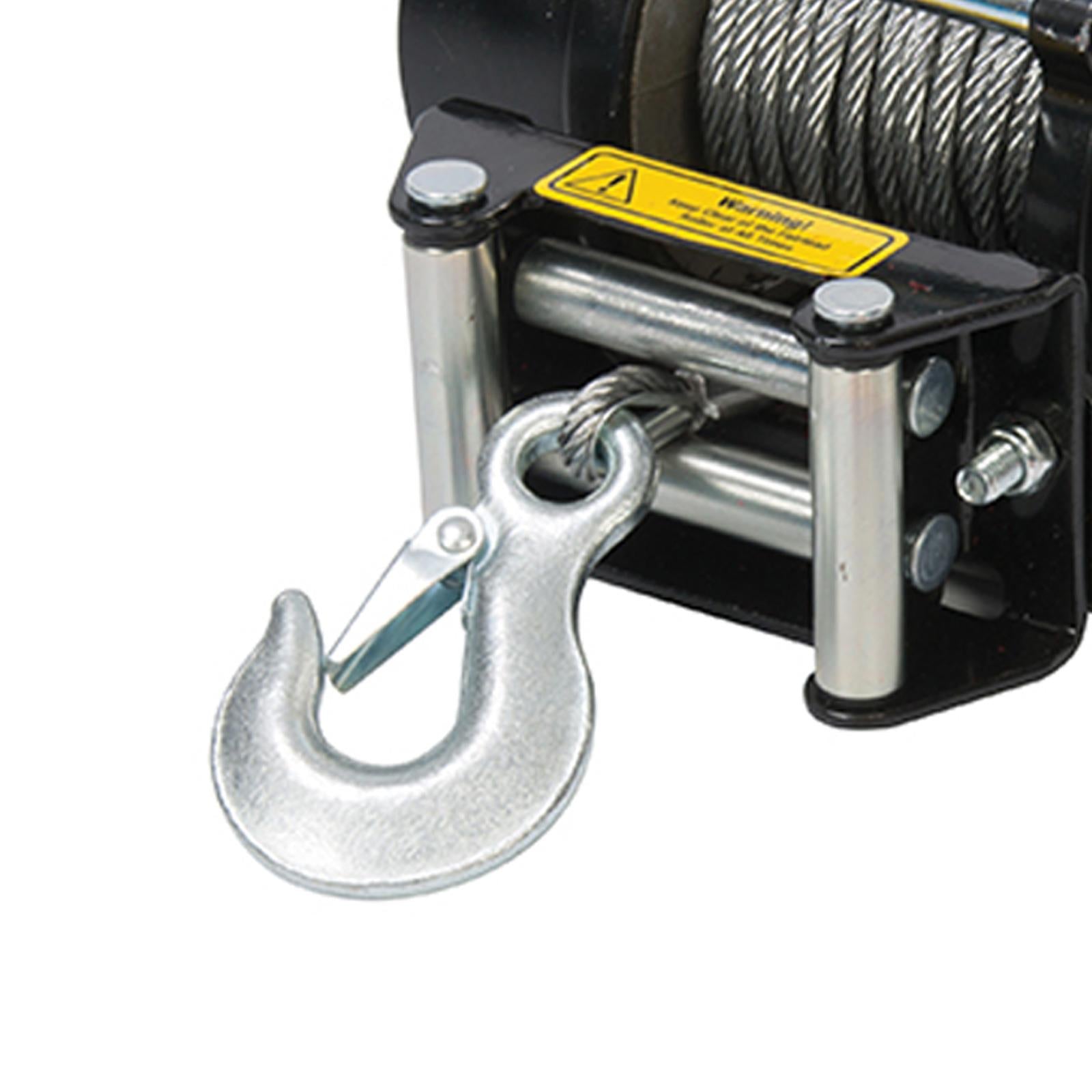 12V Electric Winch 2000Lb Vehicle-Mounted Professional Work Tool DIY