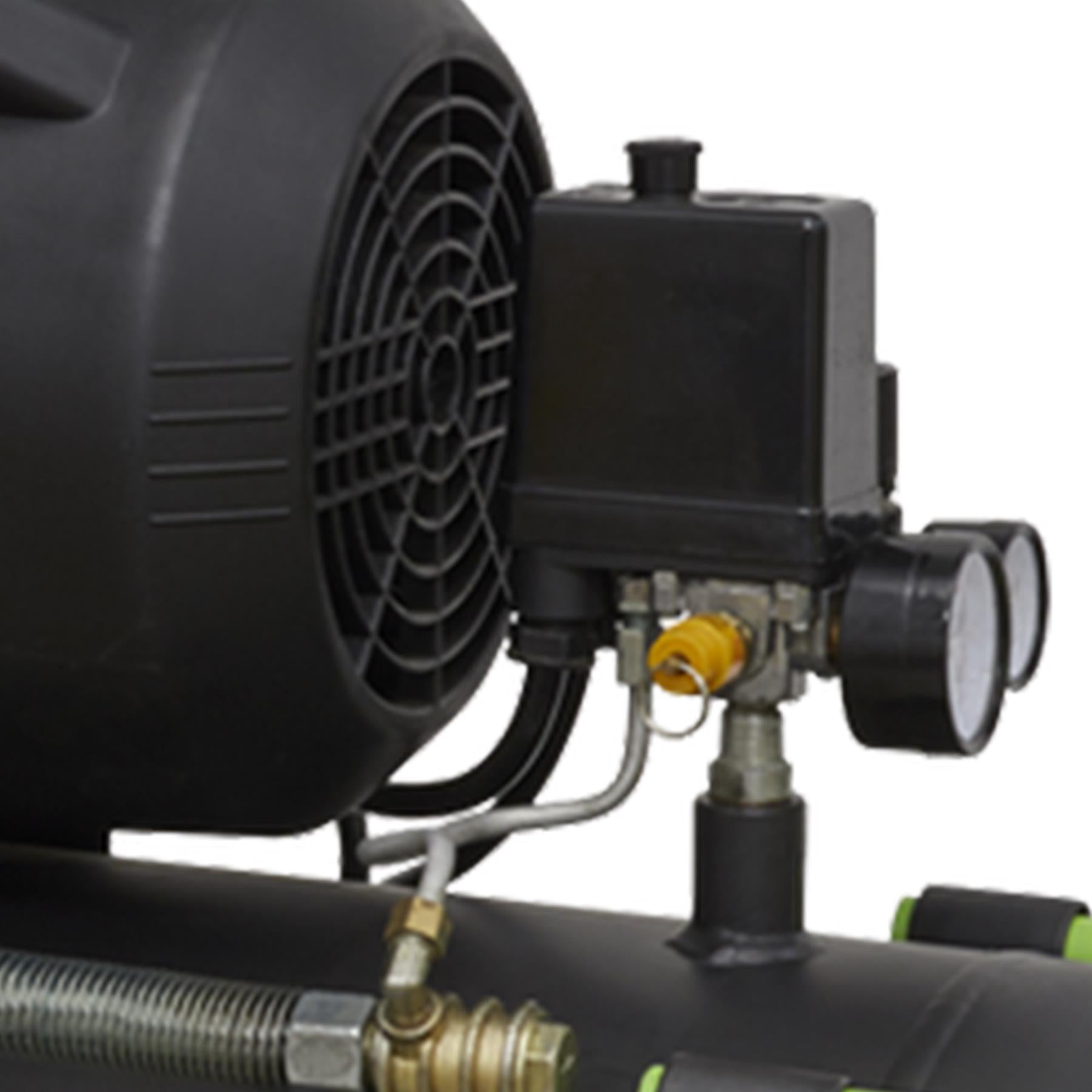 Sealey Tools SAC10030VE 100 Litre 100L 3HP Direct Drive Air Compressor V Twin