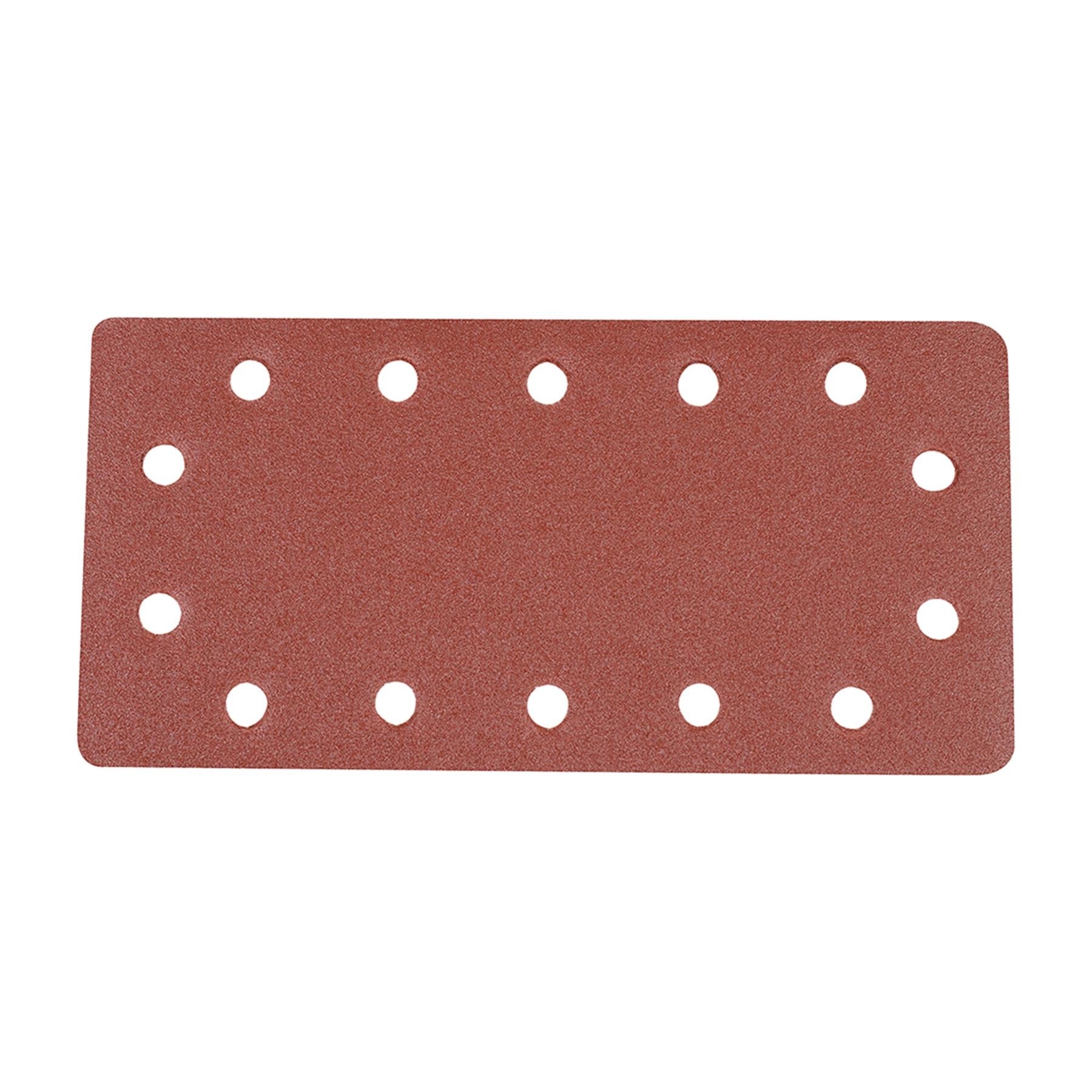 1/2 Punched Sanding Sheets 40Pk Assorted Grit 60 80 120 240 Hook & Loop