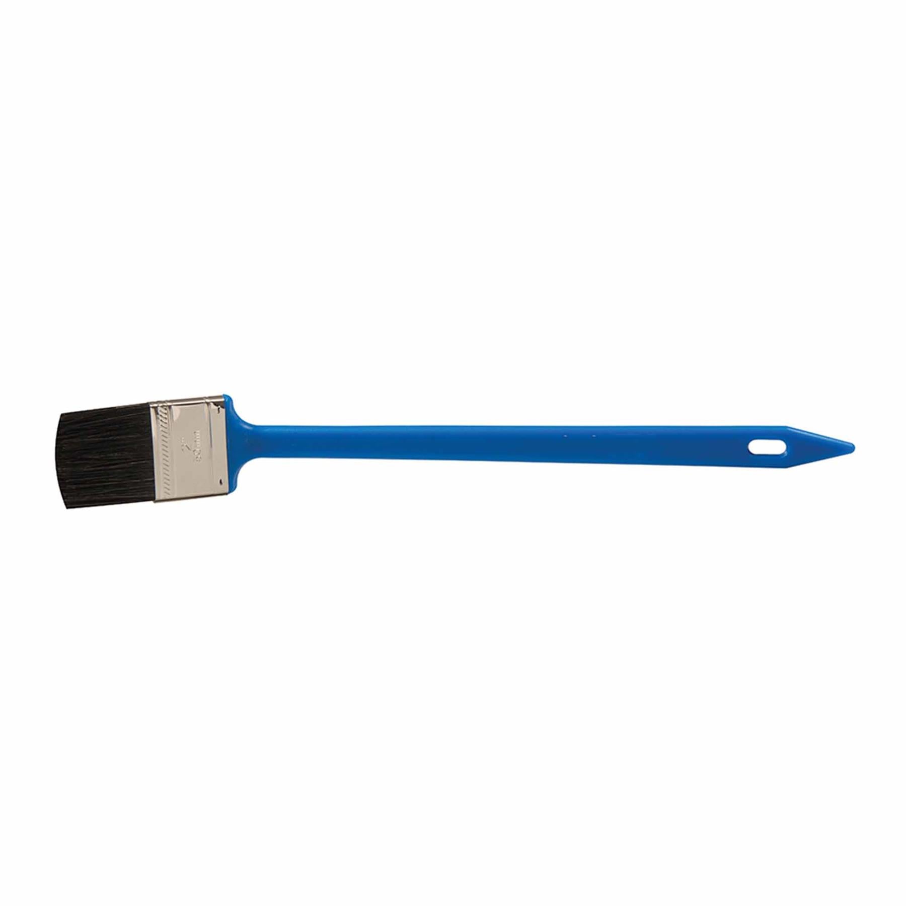 Radiator Paint Brush Long Reach 50mm Long-Reach Plastic Handle For Flexibility