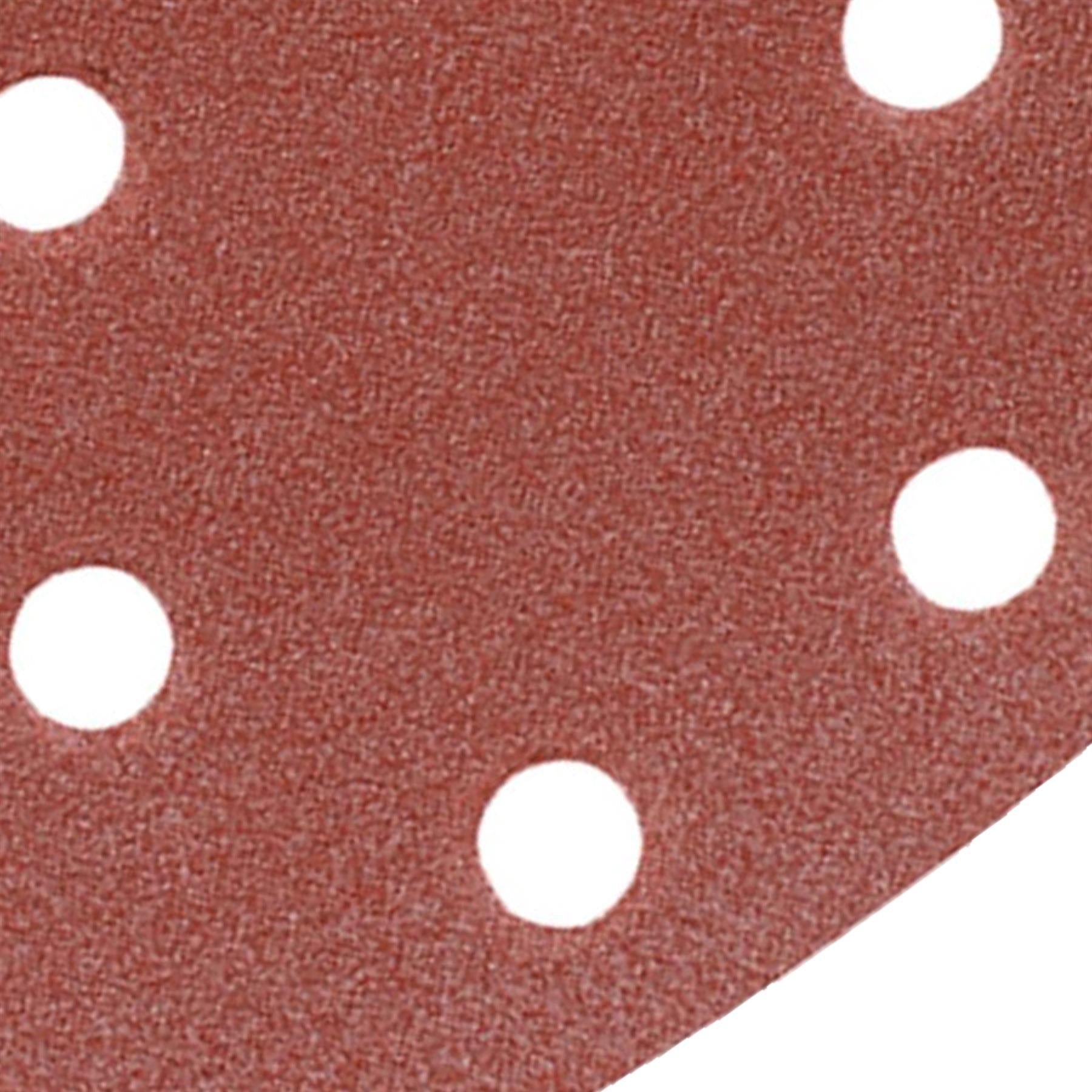 Triangle Sanding Sheets 90mm 10Pk Grit 120 Hook & Loop Aluminium Oxide