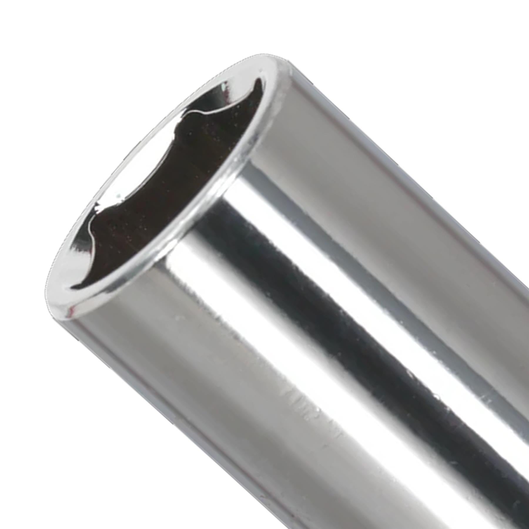 Sealey WallDrive Socket 17mm Deep 1/2"Sq Drive Fully Polished