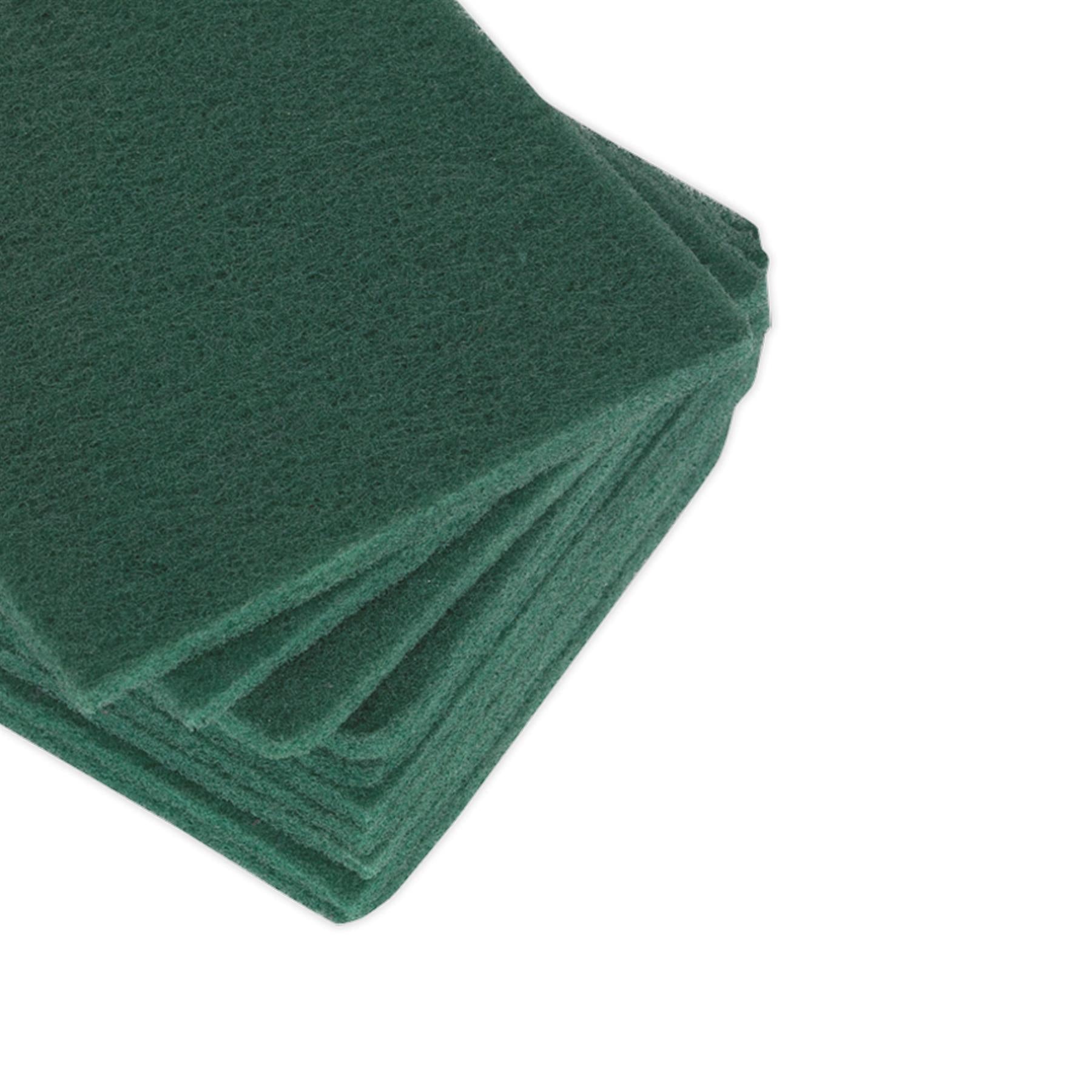 Sealey Abrasive Finishing Pad 150 x 230mm Fine Pack of 10