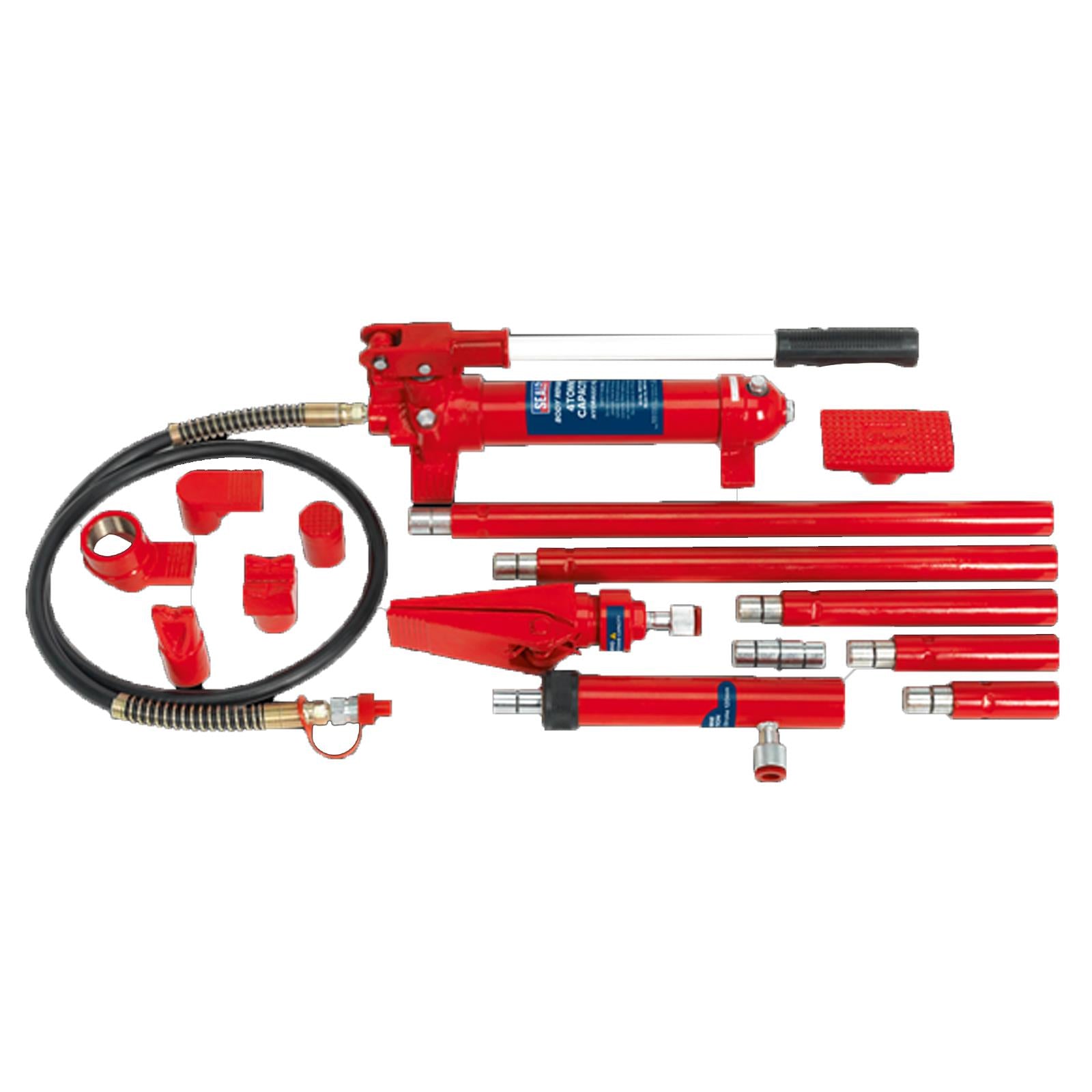 Sealey RE97/4 Hydraulic Body Repair Kit 4tonne Snap Type