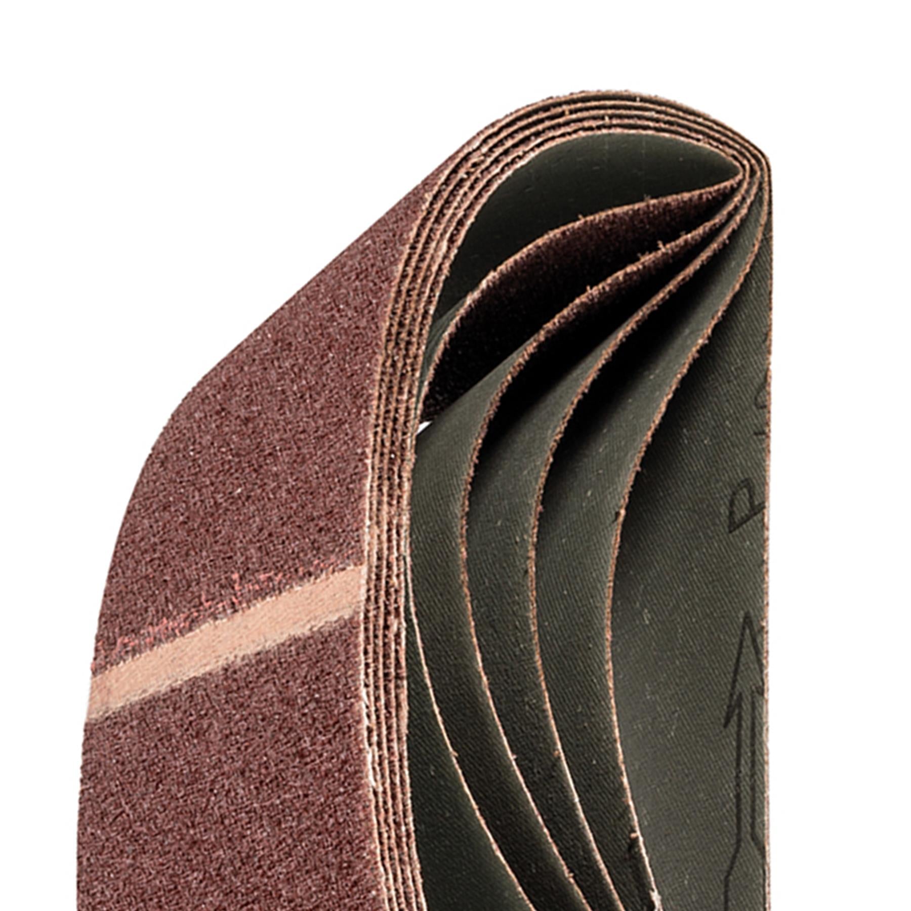 40 Grit Sanding Belts 75 X 533mm 5Pk- Sanding Belts High Quality Aluminium