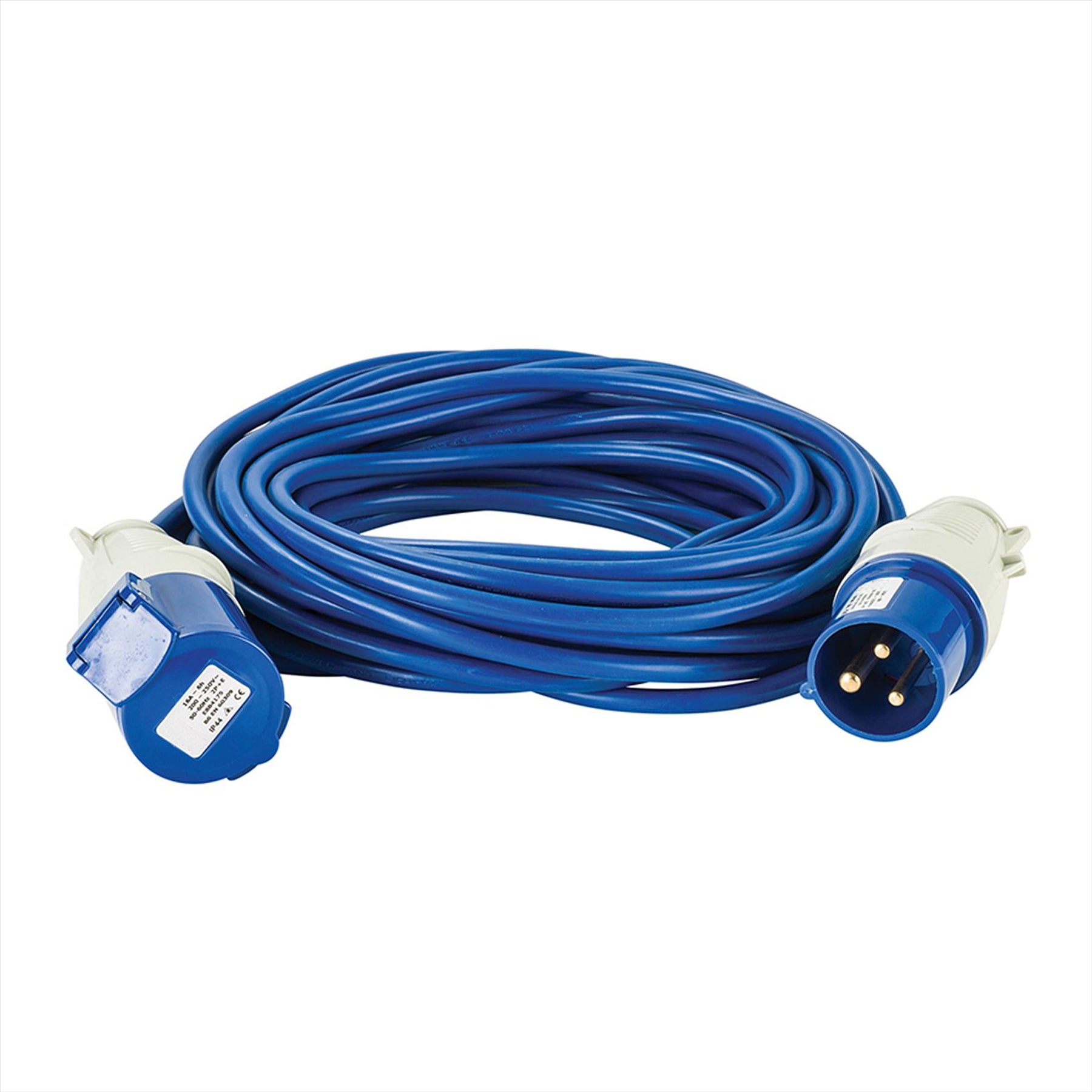 Defender Extension Lead Blue 1.5mm2 16A 14m 230V