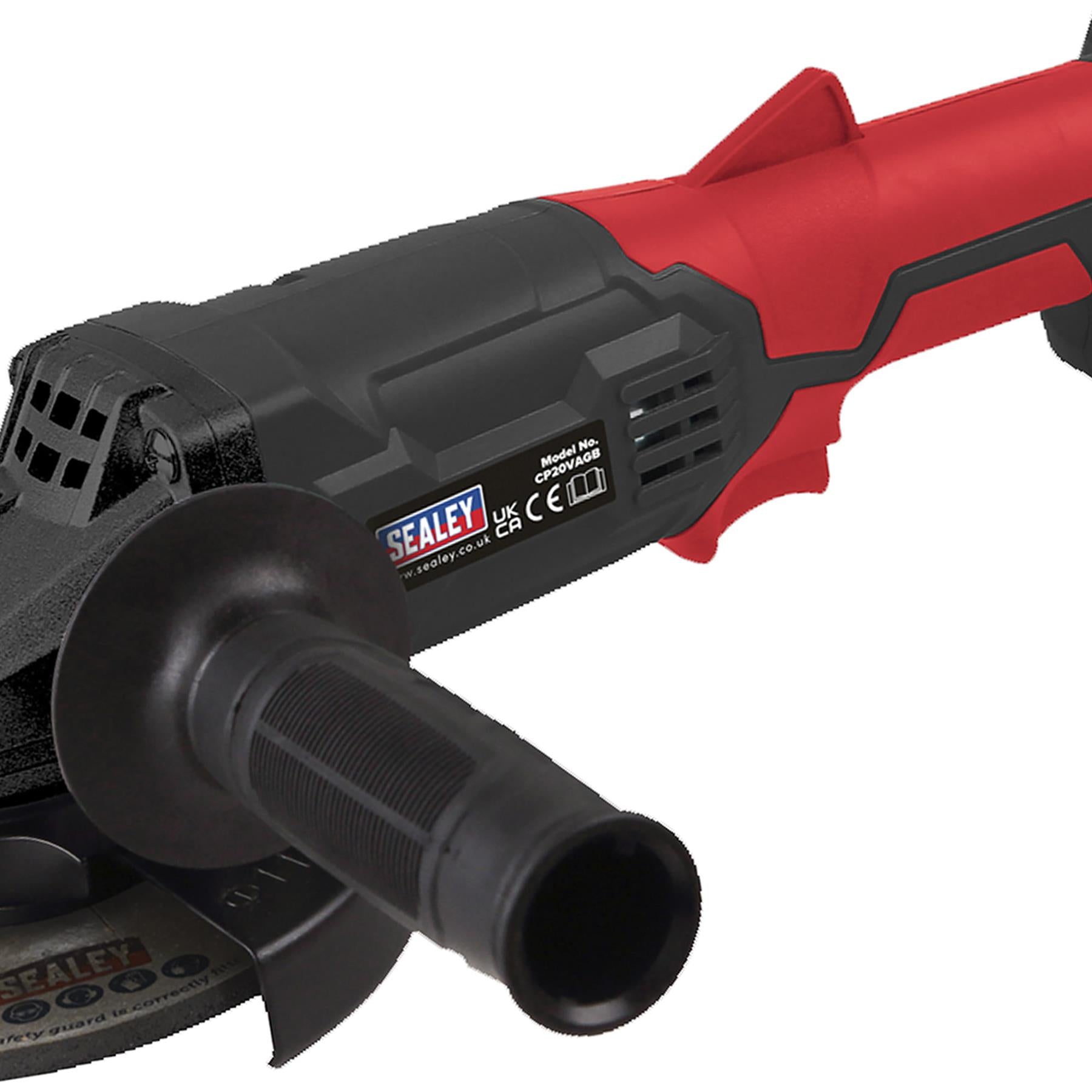 Sealey Cordless Angle Grinder 115mm 20V - Body Only