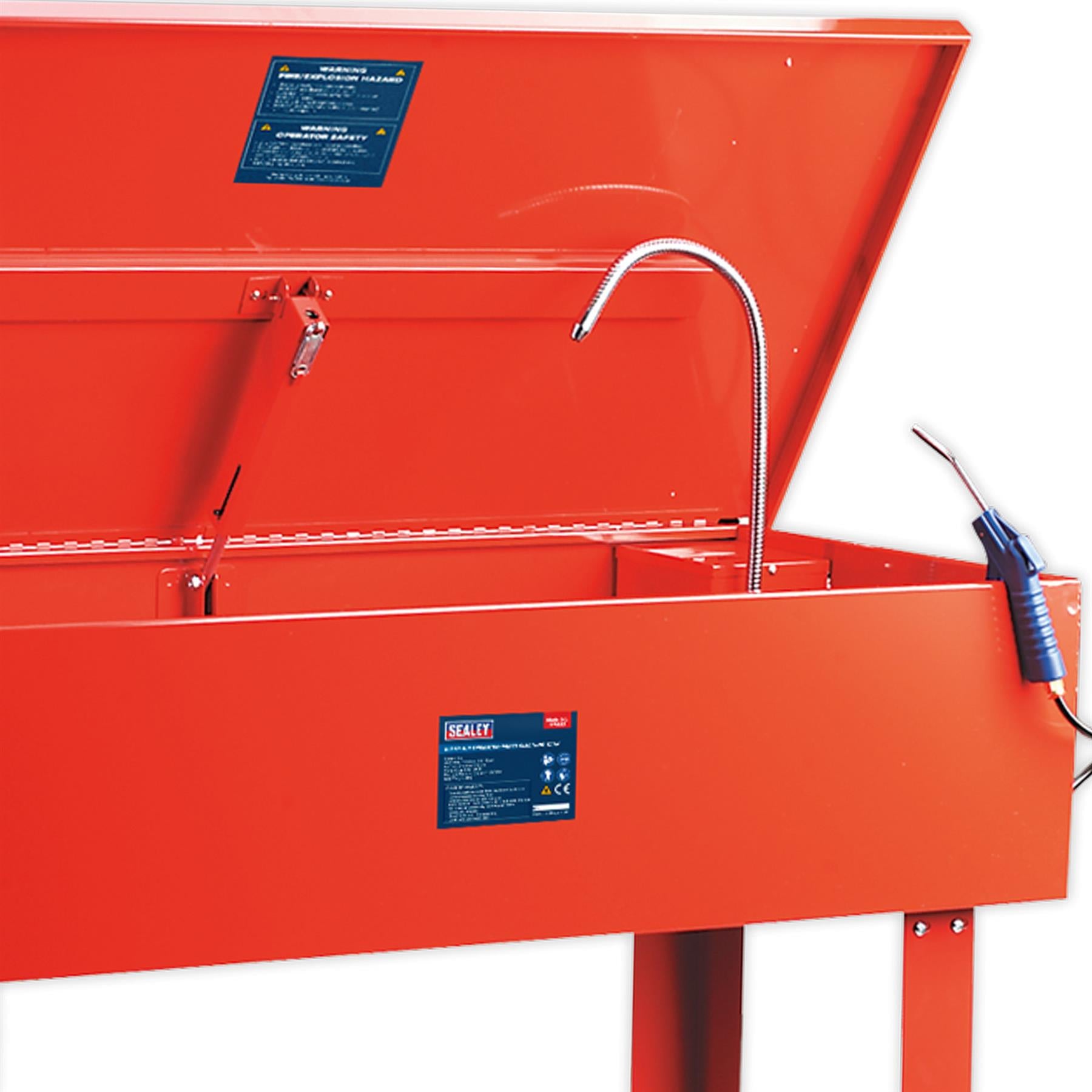 Sealey Parts Cleaning Tank Air Operated Steel tank.