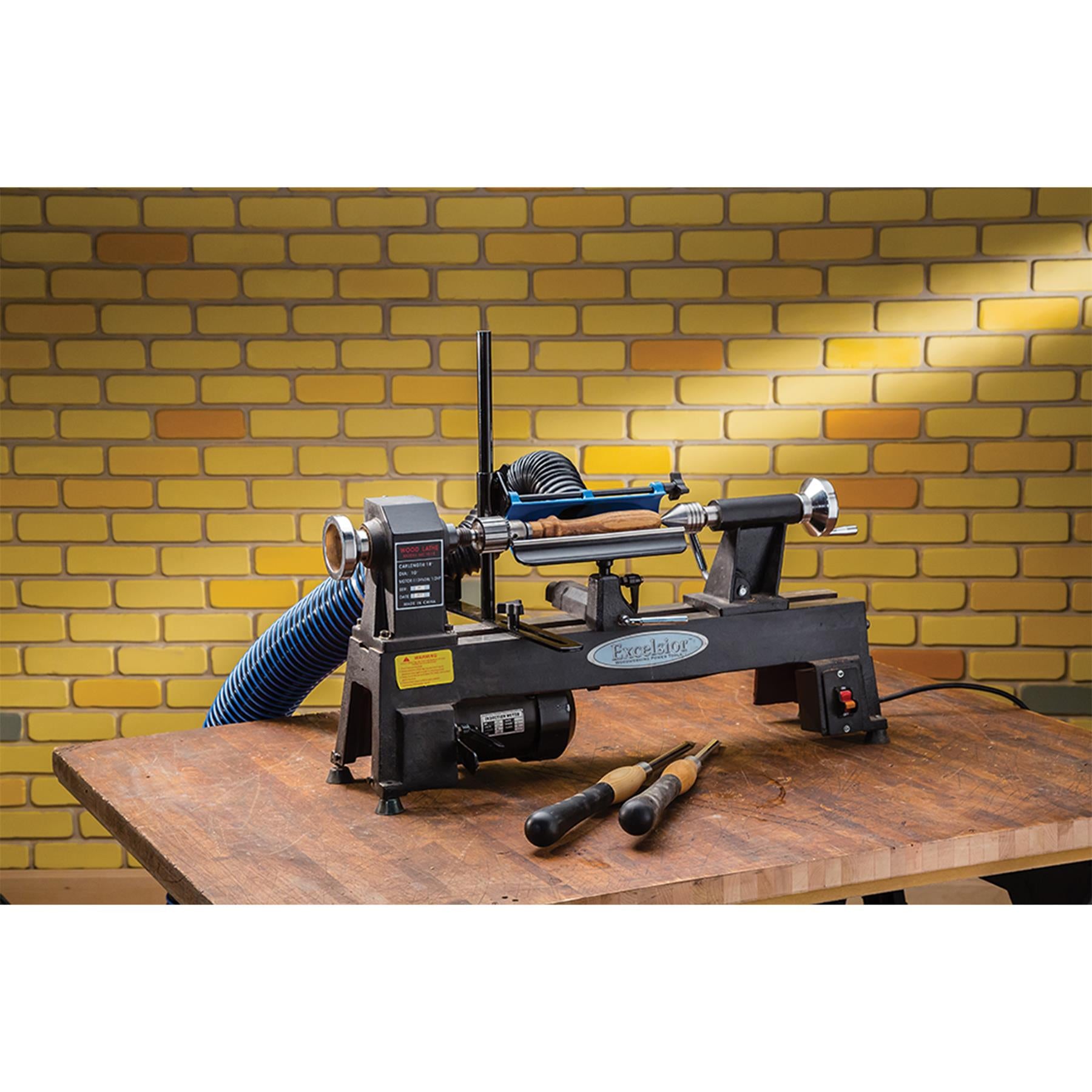 Lathe Dust Collection System 76 x 229mm With Polymer Dust Scoop