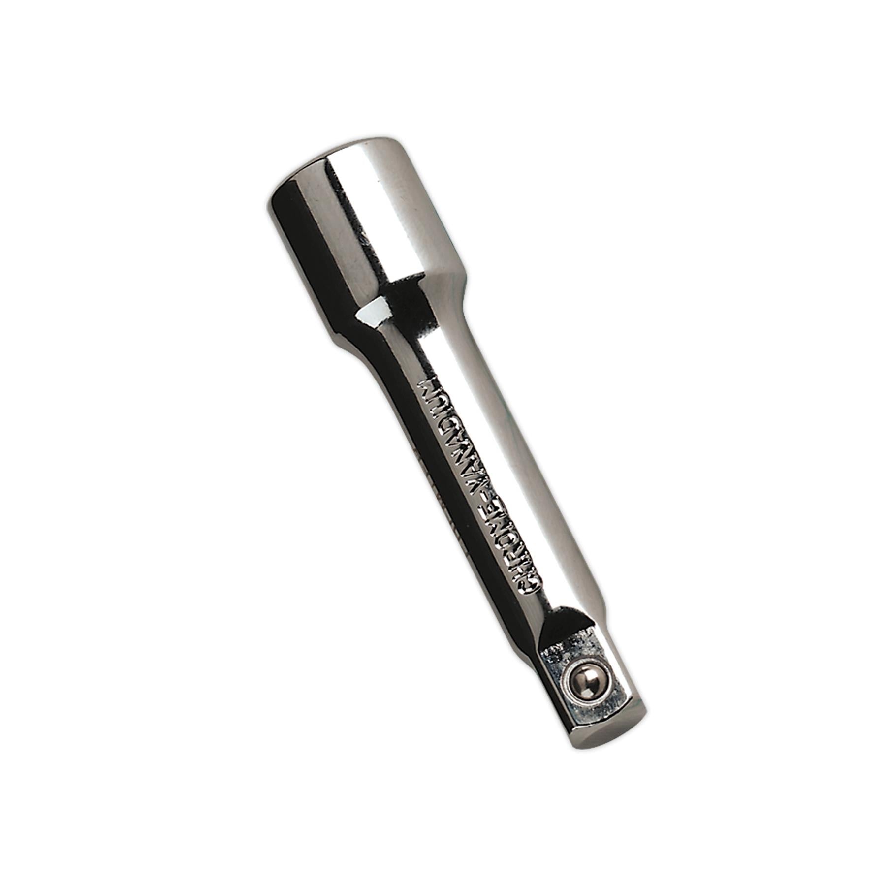 Sealey Extension Bar 75mm 3/8"Sq Drive Chrome Vanadium Steel