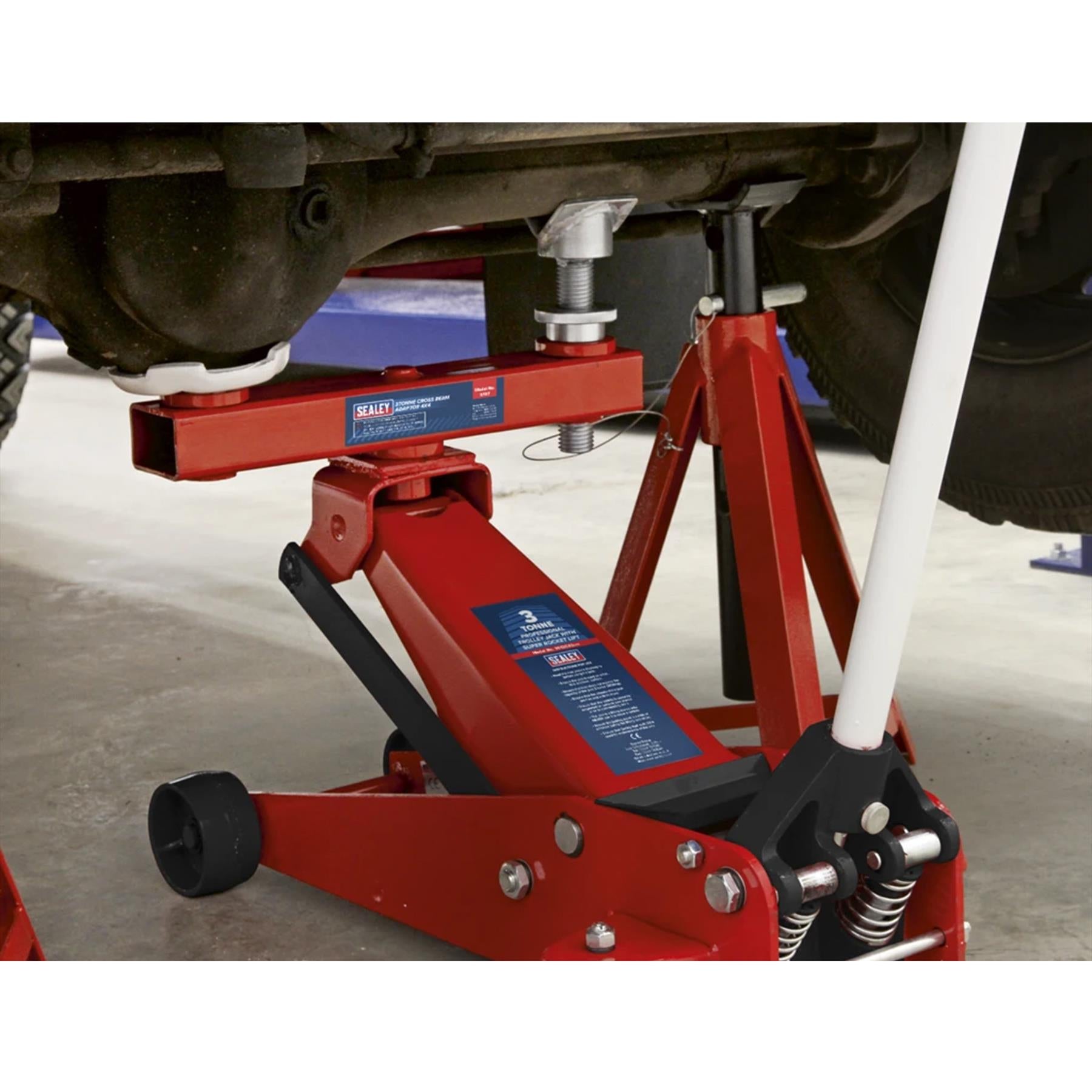 Cross Beam Adaptor 3tonne 4x4.Vehicle Lifting/Trolley Sealey