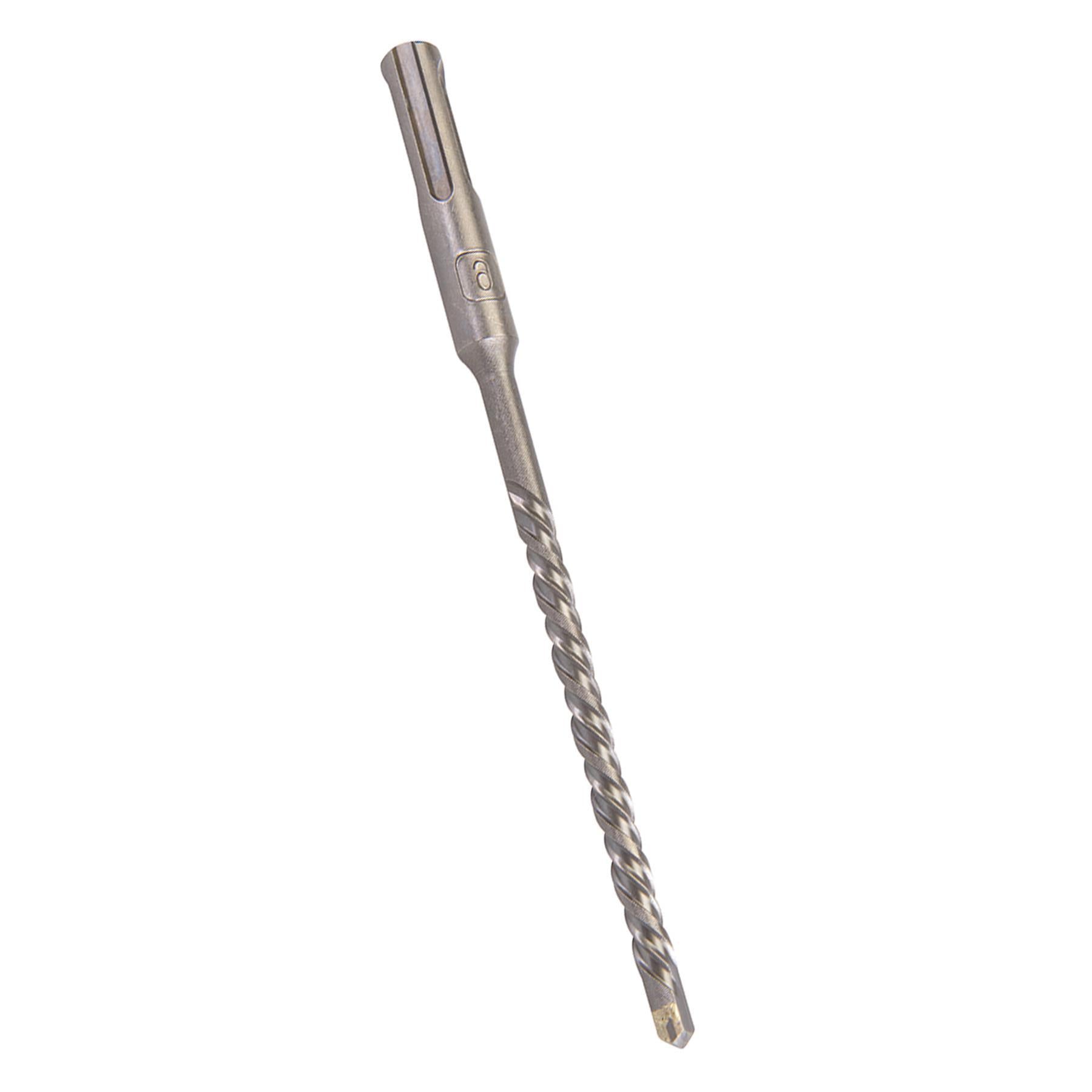 SDS+ PLUS MASONRY DRILL BIT 6 x 160mm, TUNGSTEN CARBIDE TIP, FOR STONE CONCRETE BRICK