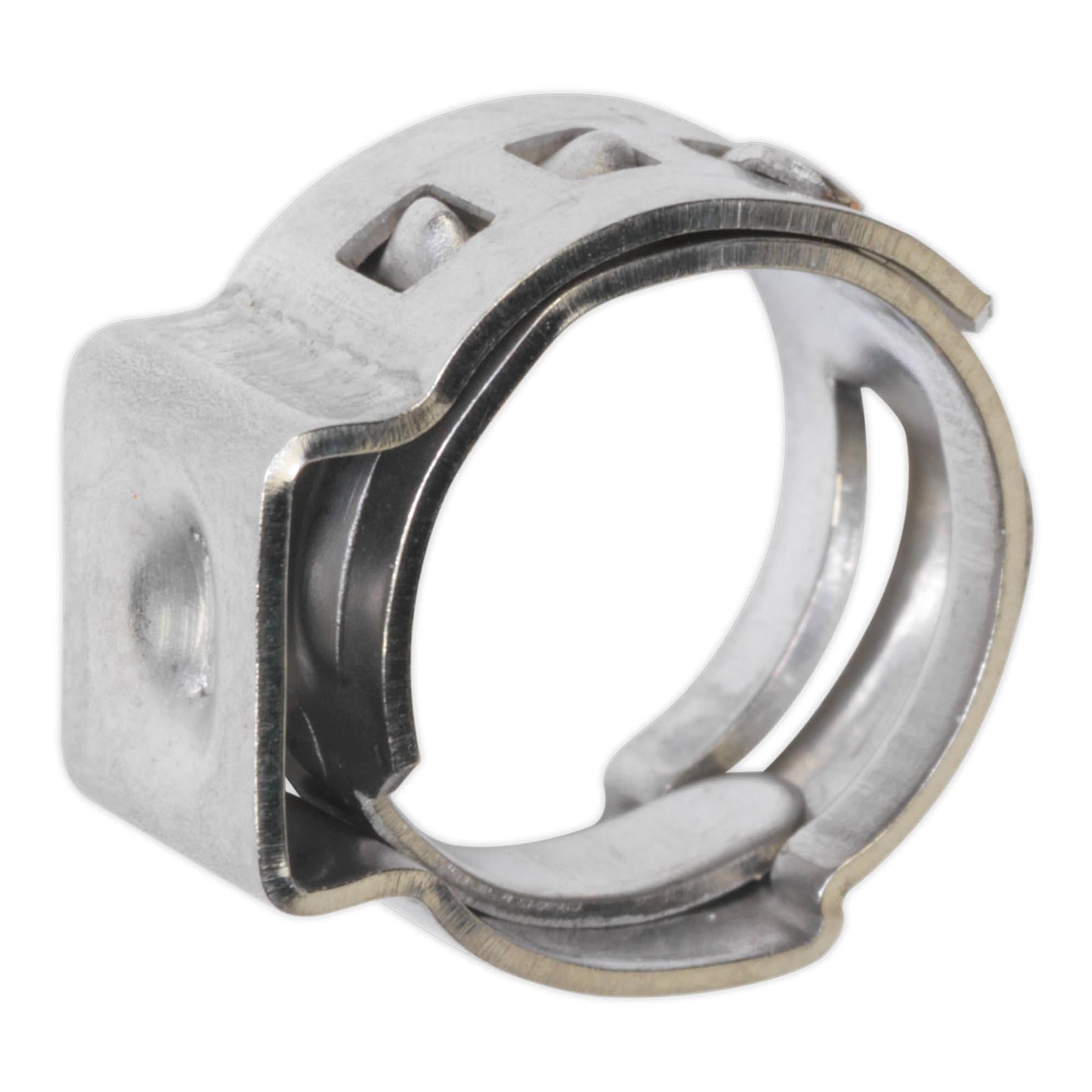 Sealey O-Clip Single Ear �9.8-11.8mm Pack of 25