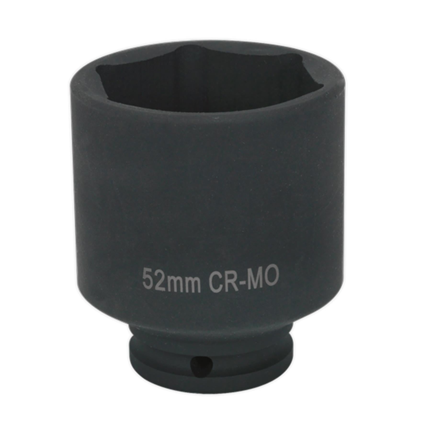 Sealey Impact Socket 52mm 1/2"Sq Drive
