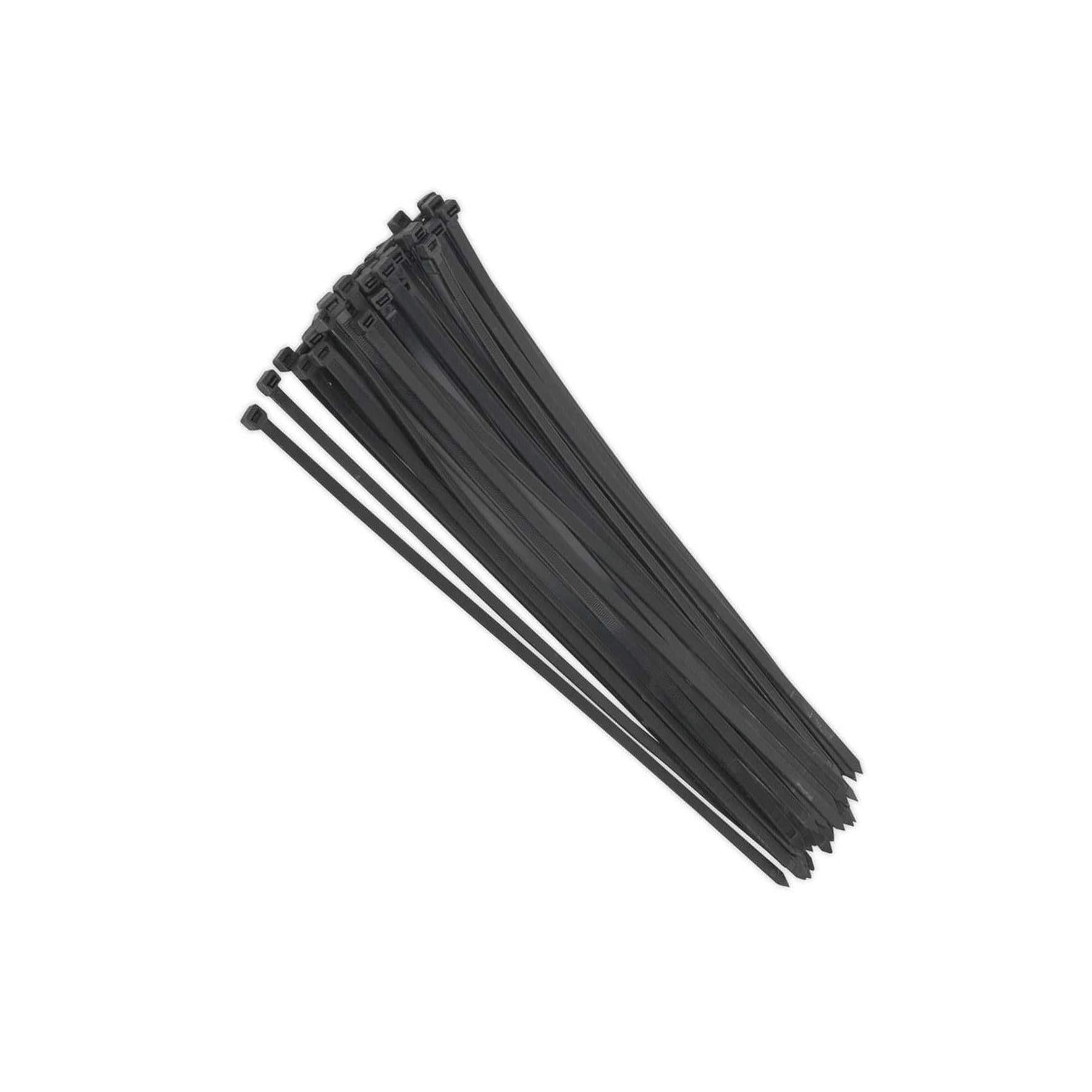 Sealey Cable Tie 650 x 12mm Black Pack of 50