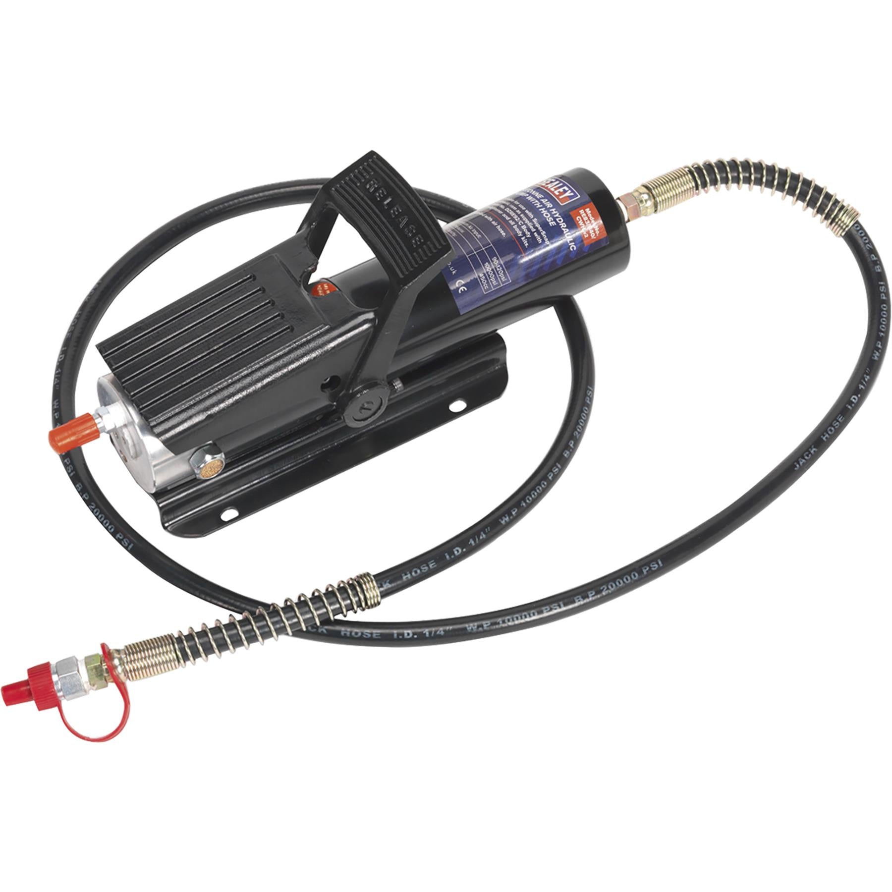Sealey Air Hydraulic Pump 10tonne with Hose - RE83/840/CWH