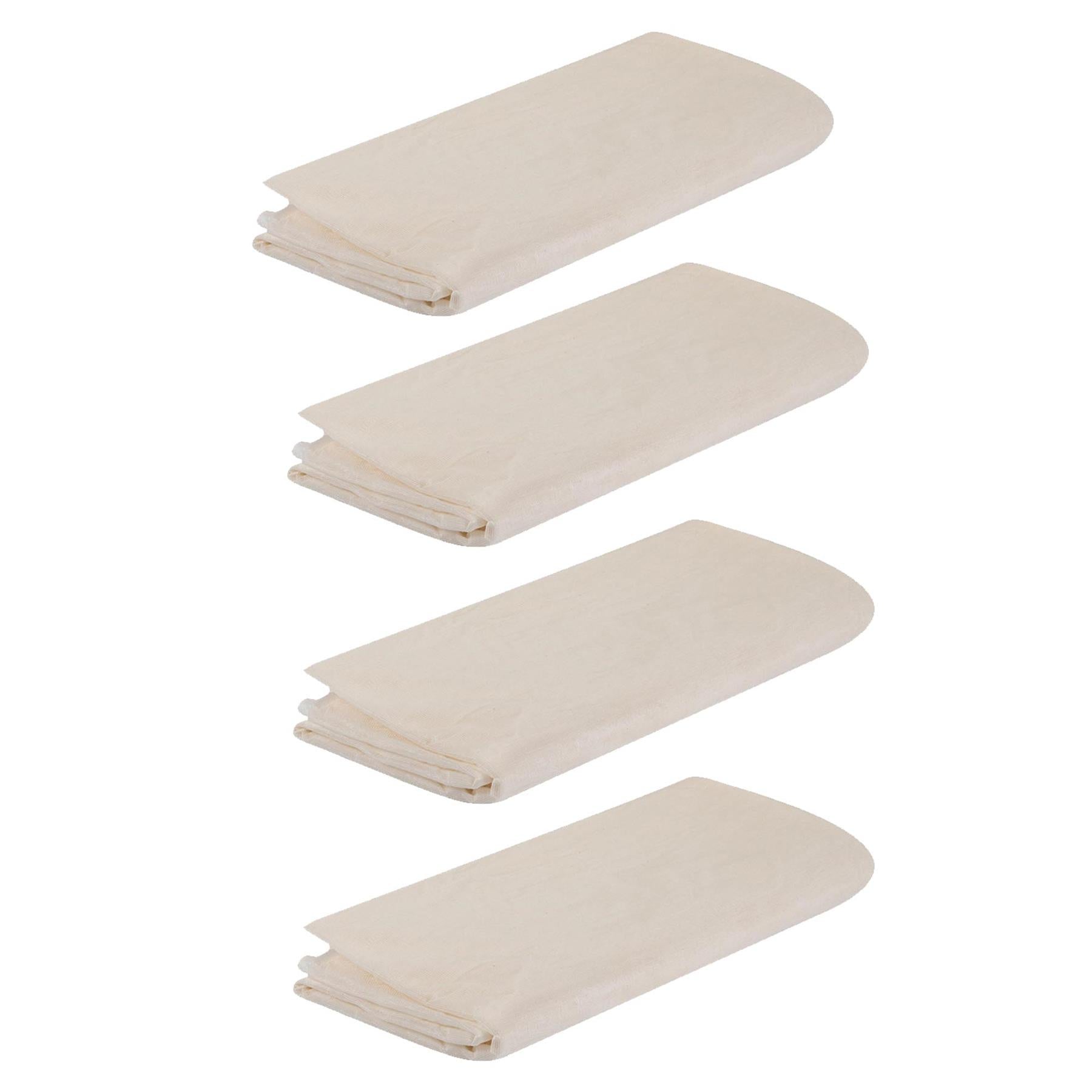 Heavy Duty 9' X 12' 100% Cotton Twill Professional Decorating 4 Pcs Large Dust Sheets
