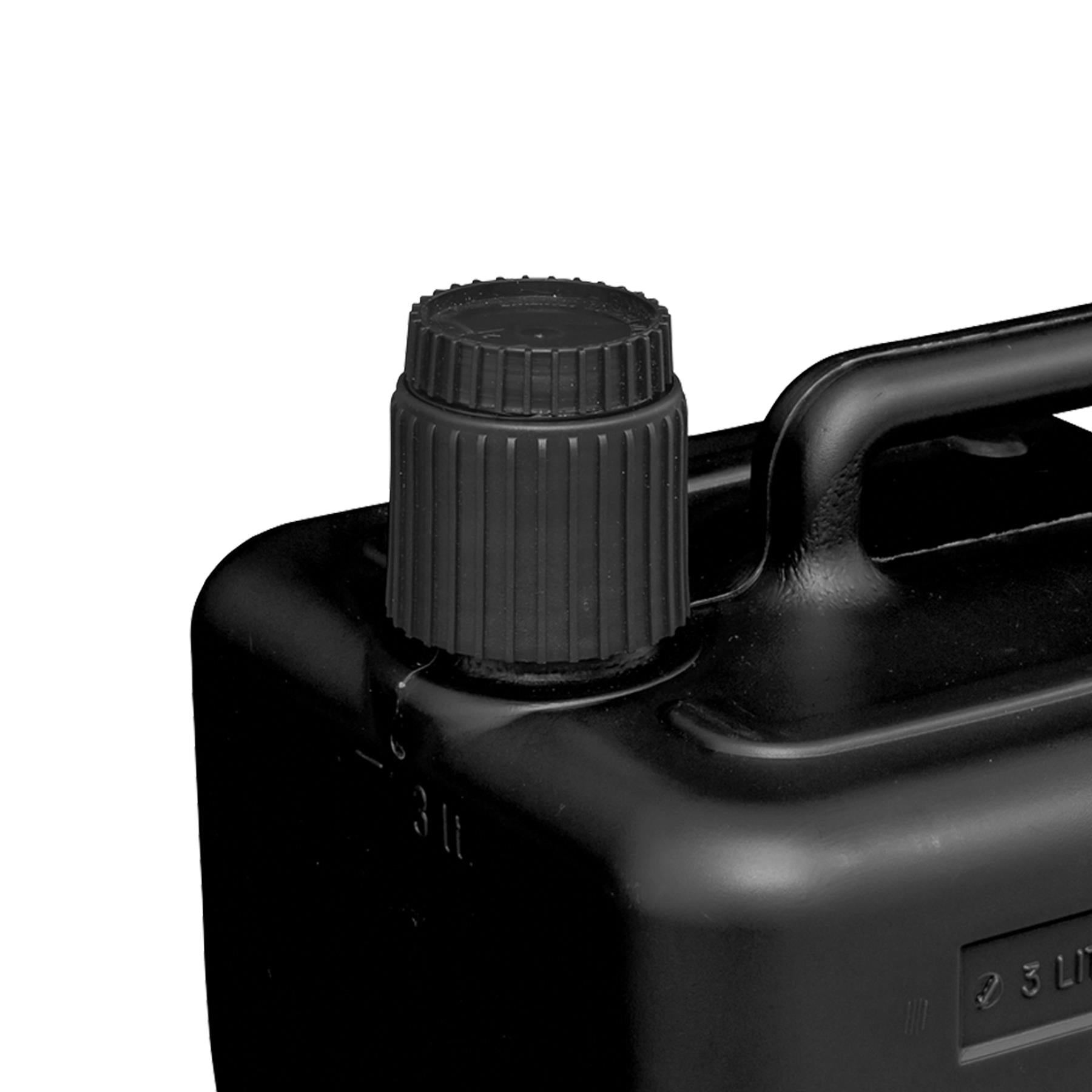 Sealey Stackable Fuel Can 3L - Black