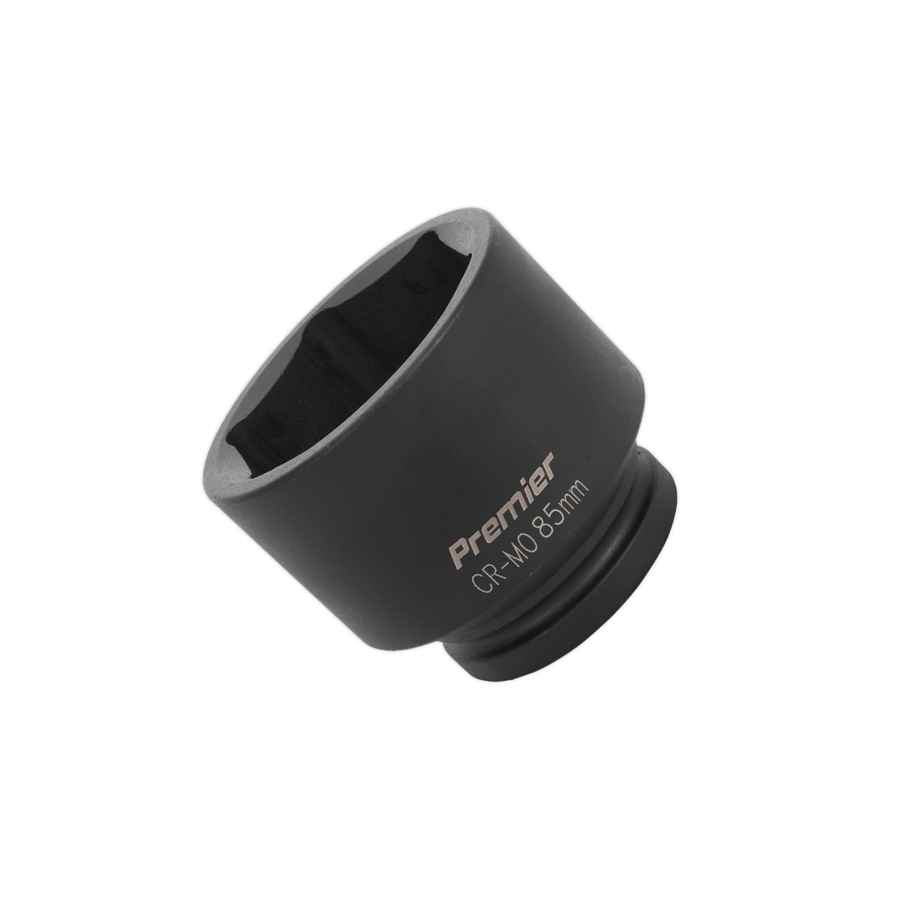 Sealey Impact Socket 85mm 1"Sq Drive Chrome Molybdenum Lifetime Guarantee