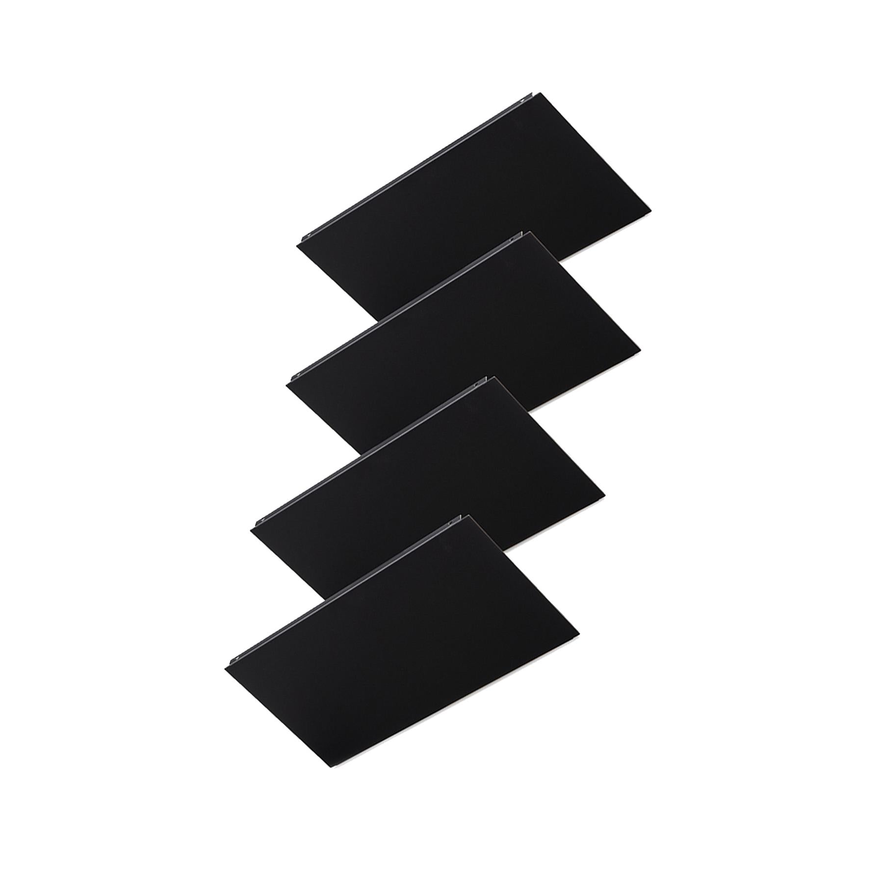 Van Vault Dividers for Slider 4pk Black 420 x 5 x 244mm