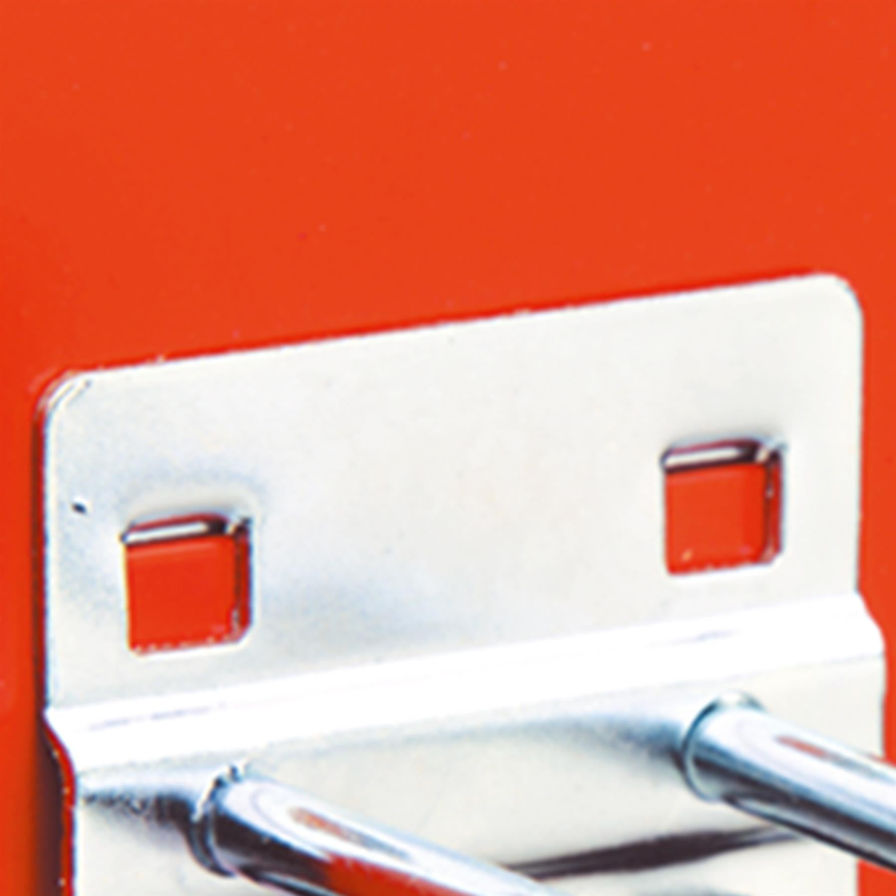 Sealey Double Prong Hook 6 x 25mm Angled End Tool Storage Panels Pack Of 5 Sets
