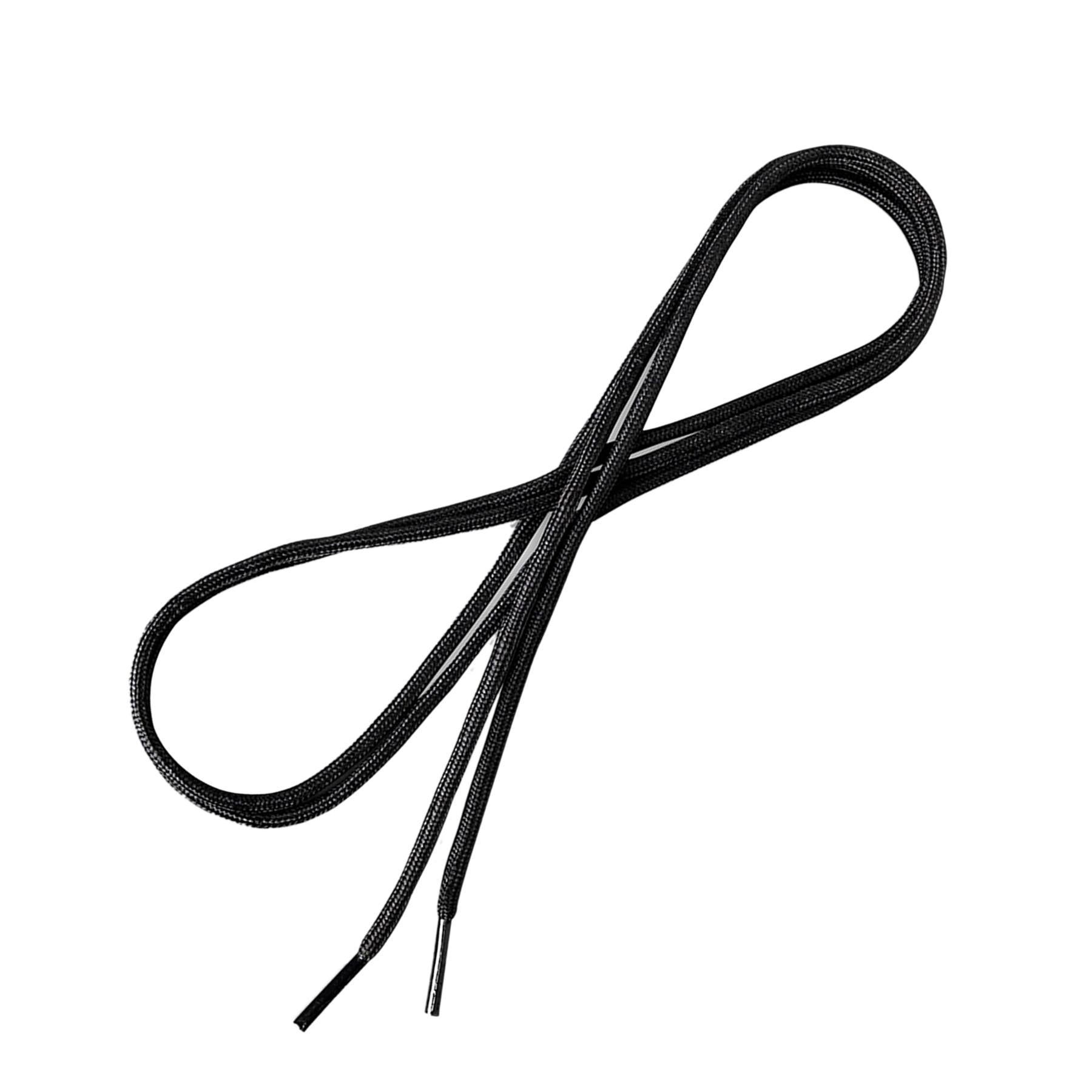 Scruffs Round Laces Black Hard wearing T54934