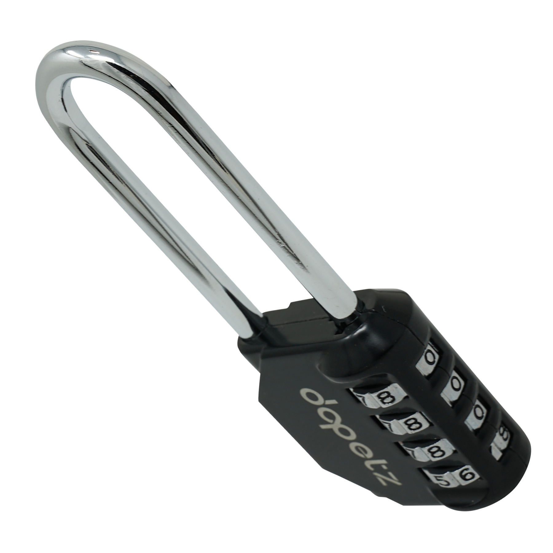 4 Digit Combination Padlock Long Shackle