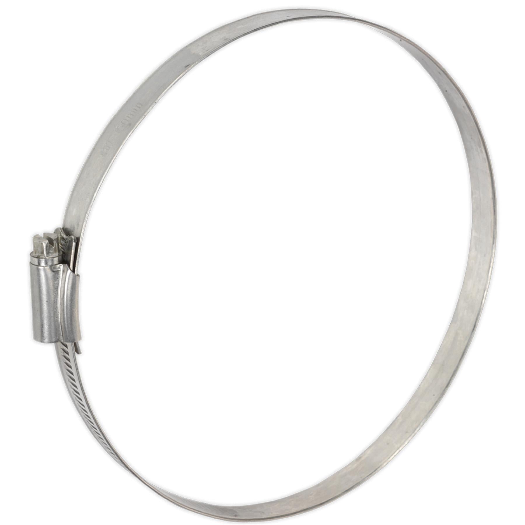 Sealey Hose Clip Stainless Steel 130-150mm Pack of 5