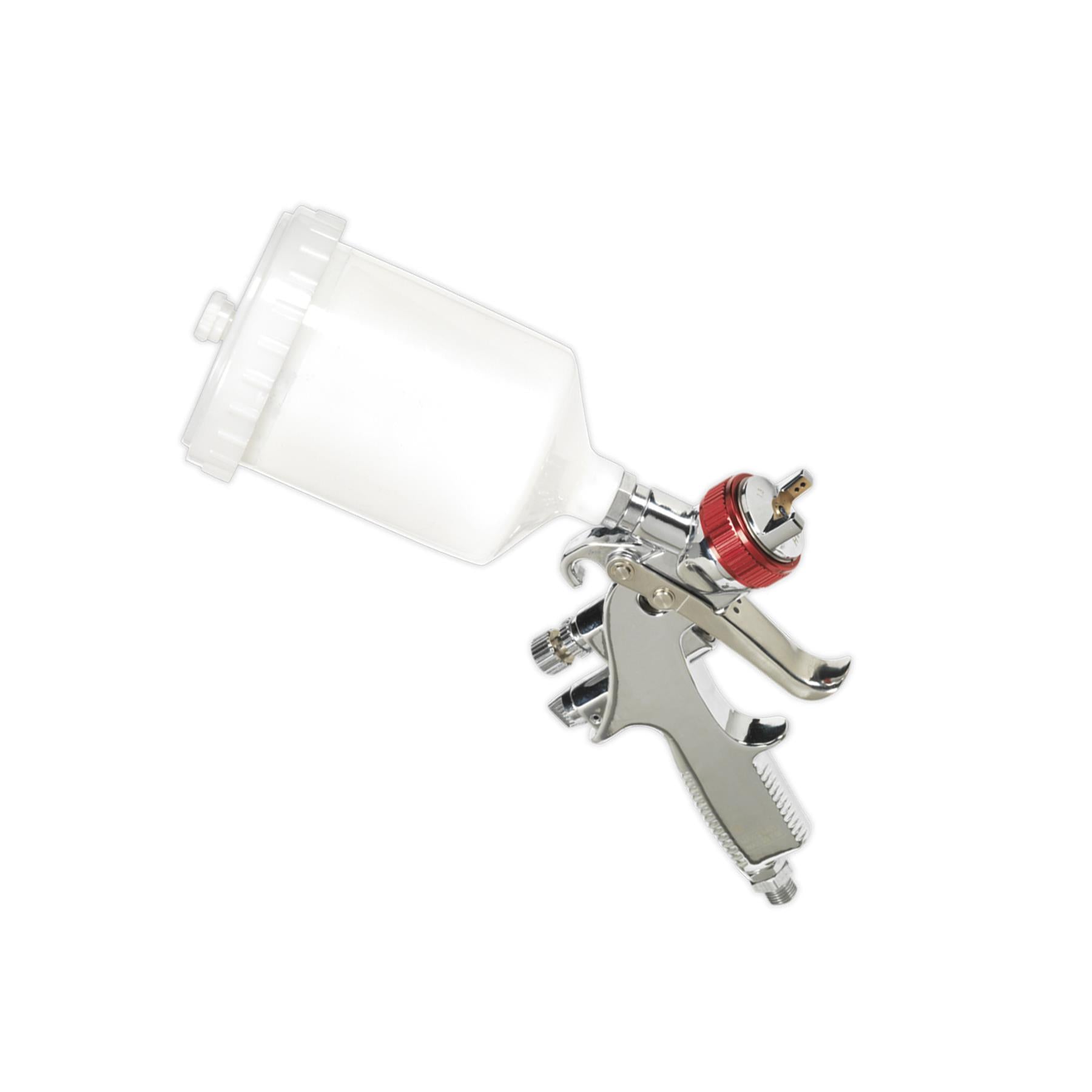 Sealey HVLP Gravity Feed Spray Gun 1.3mm Set-Up
