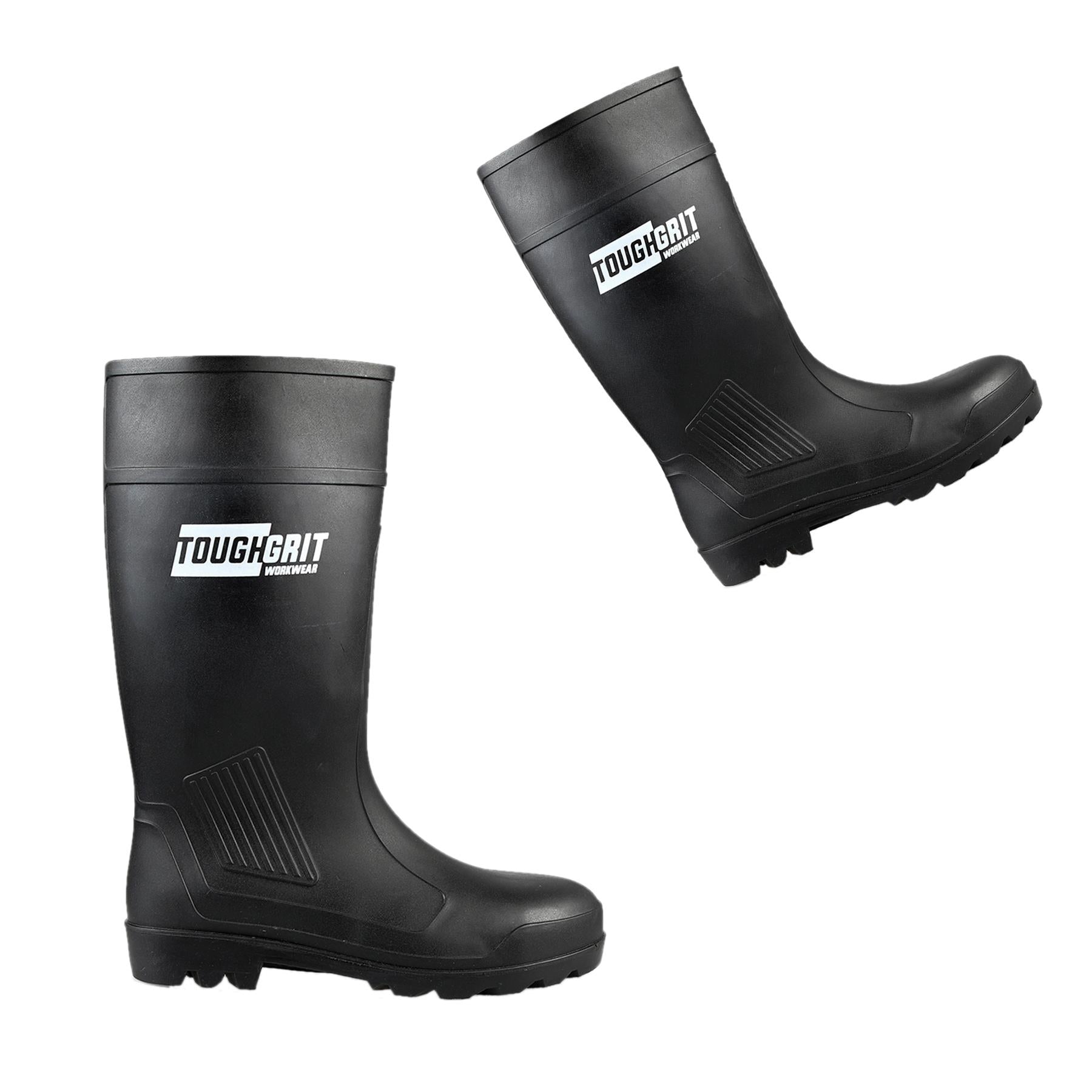 Tough Grit Larch Safety Welly Size 7 / 41 Black THC00221