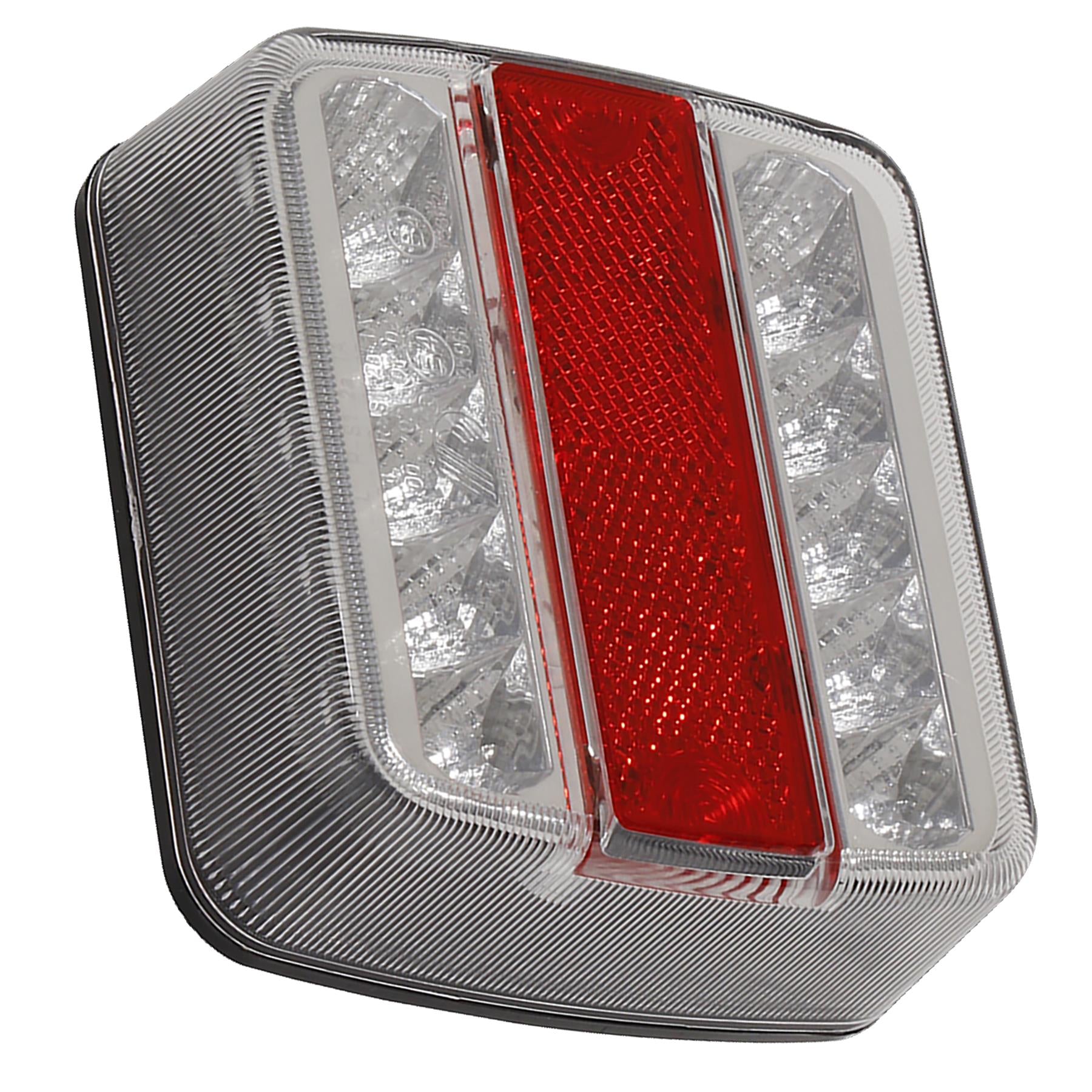 Sealey Lighting Cluster Rear Square LED 12V