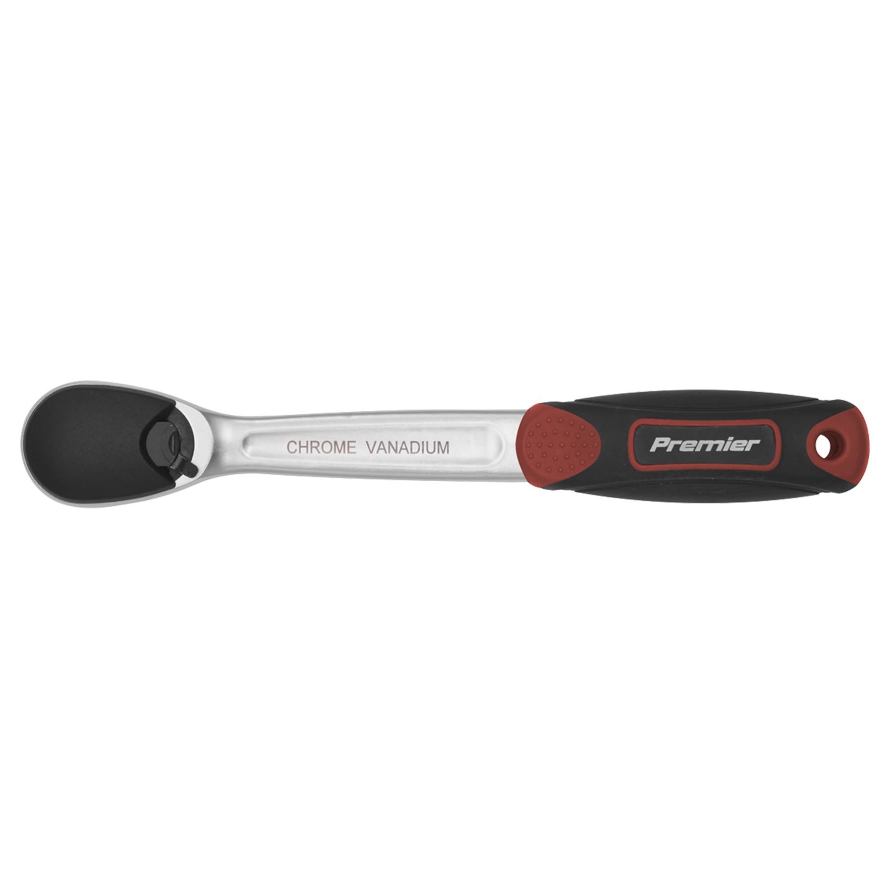 Sealey Ratchet Wrench 1/2"Sq Drive Dust-Free Flip Rev - Platinum