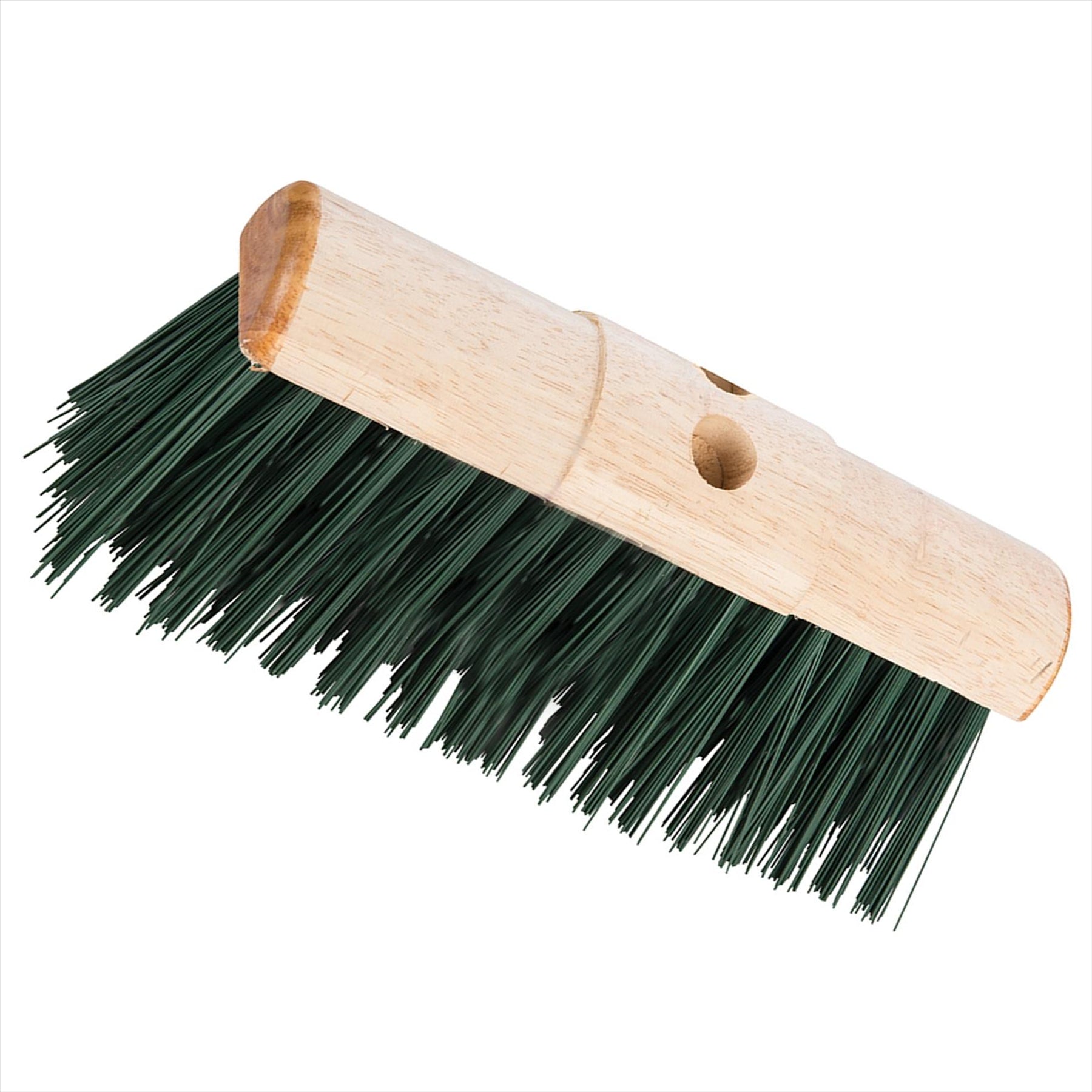 Broom Head Stiff Saddle Back Brush Head PVC Bristle Farm Yard Broom Heavy Duty