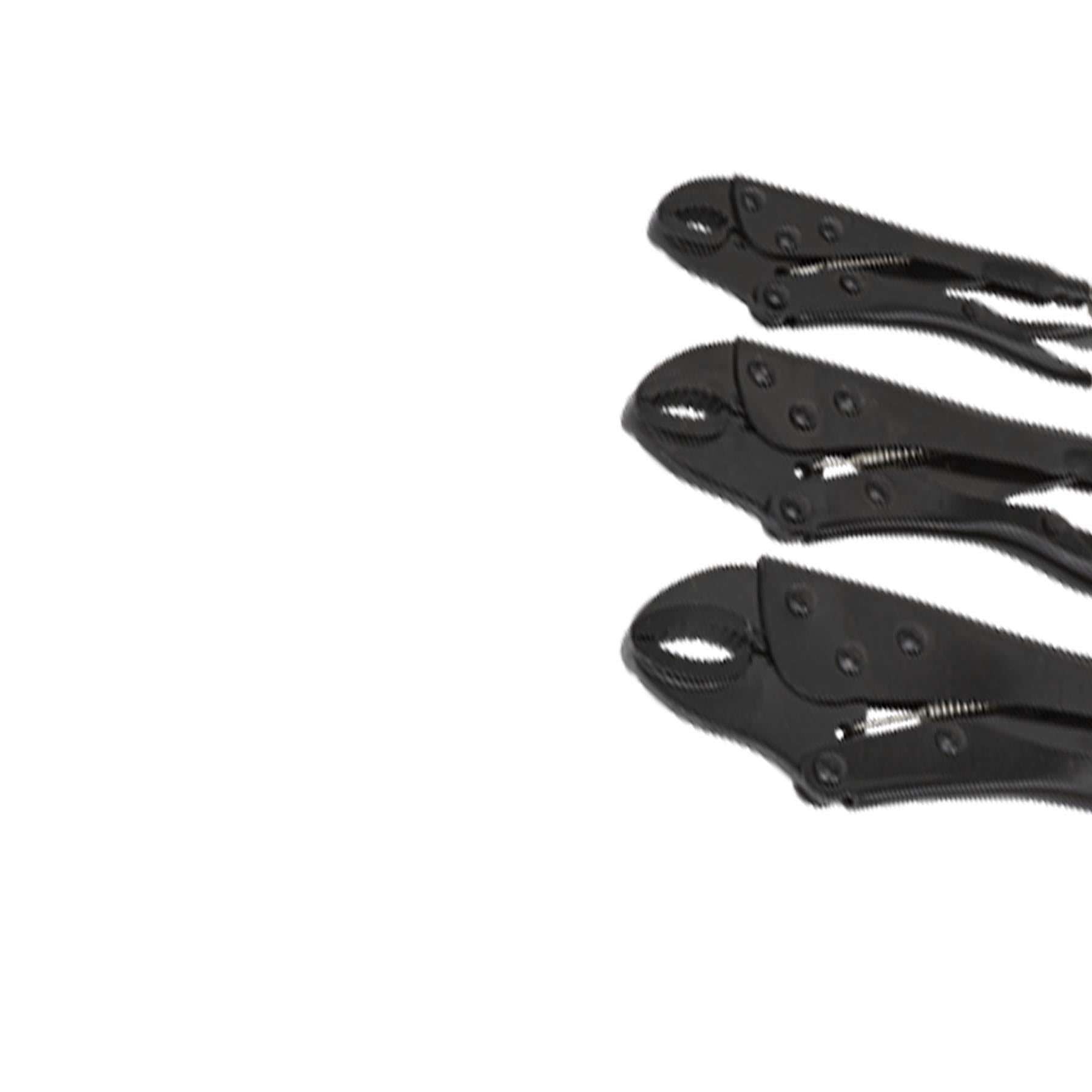 Sealey Locking Pliers Set 3pc Rust Resistant