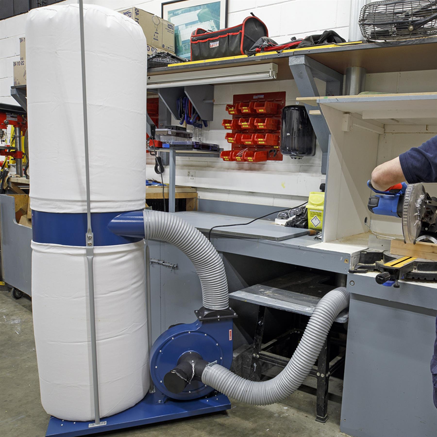 Sealey Dust & Chip Extractor 2hp 230V Dust Extraction