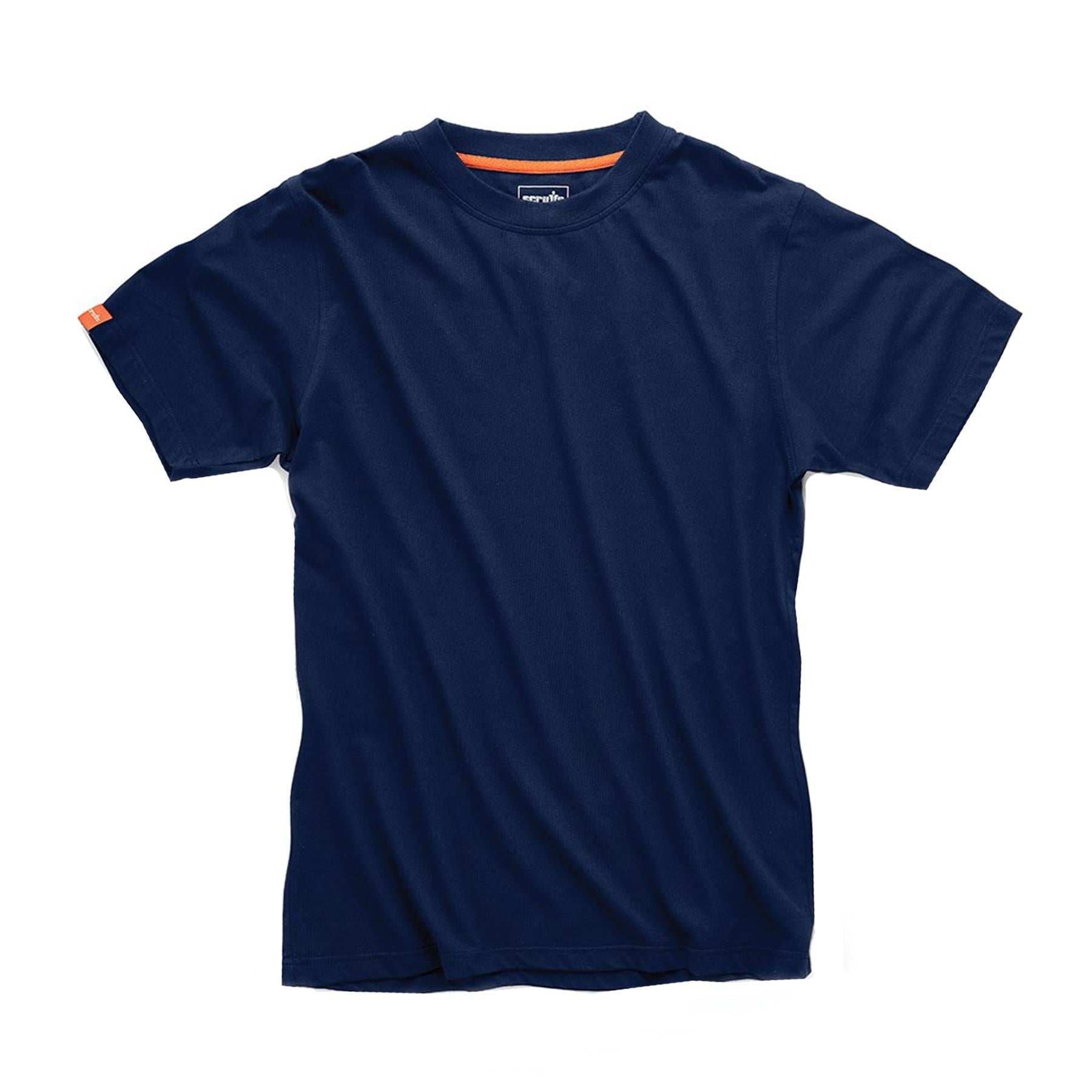 Scruffs Eco Worker T-Shirt Hardwearing Work Shirt Navy L