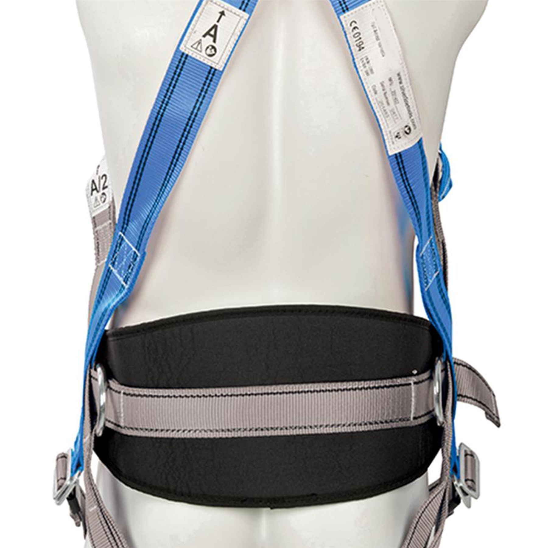 Fall Arrest & Restraint Harness - 4-Point Sit Strap For Extended Comfort