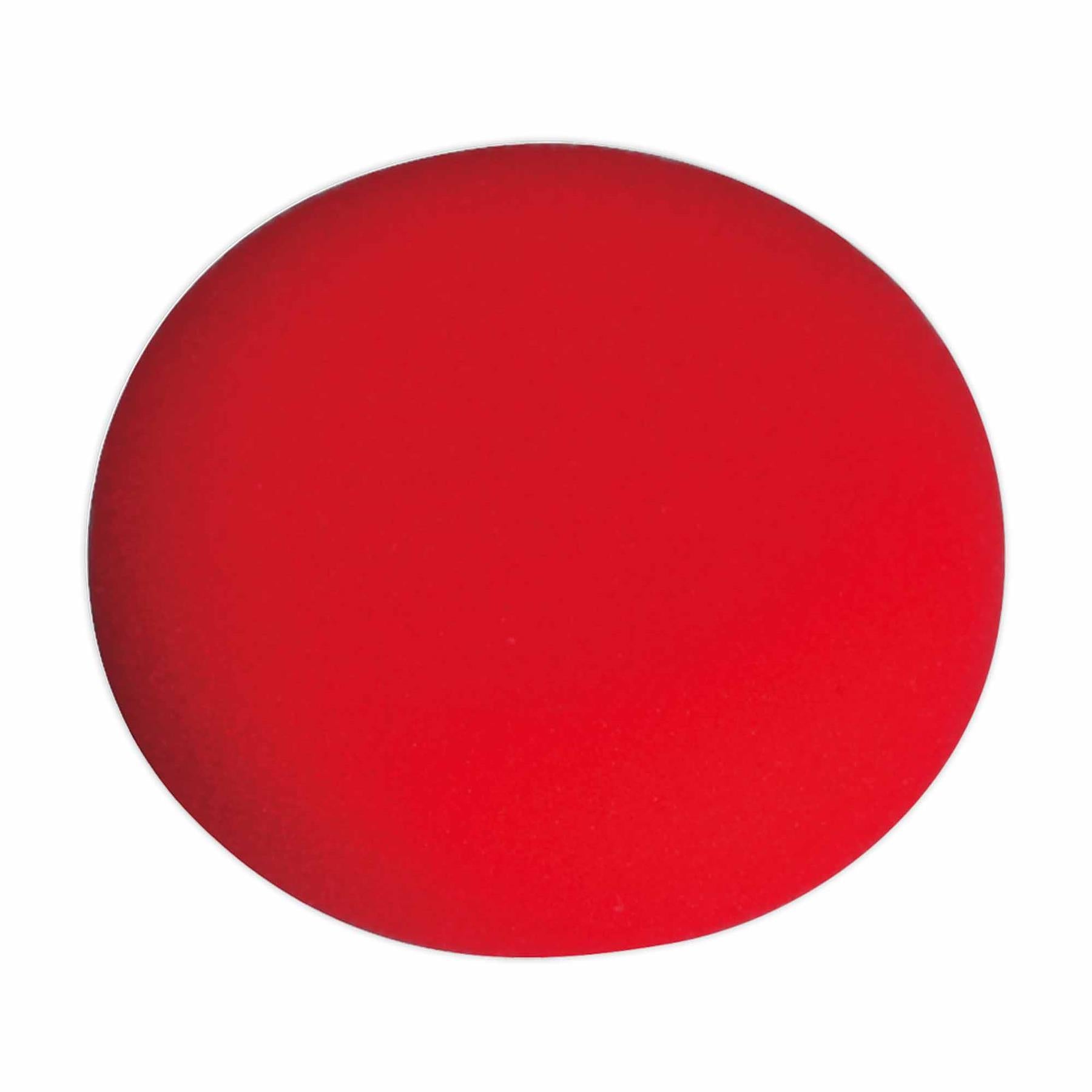 Sealey Buffing & Polishing Foam Head Hook & Loop 150x50mm Red/USoft