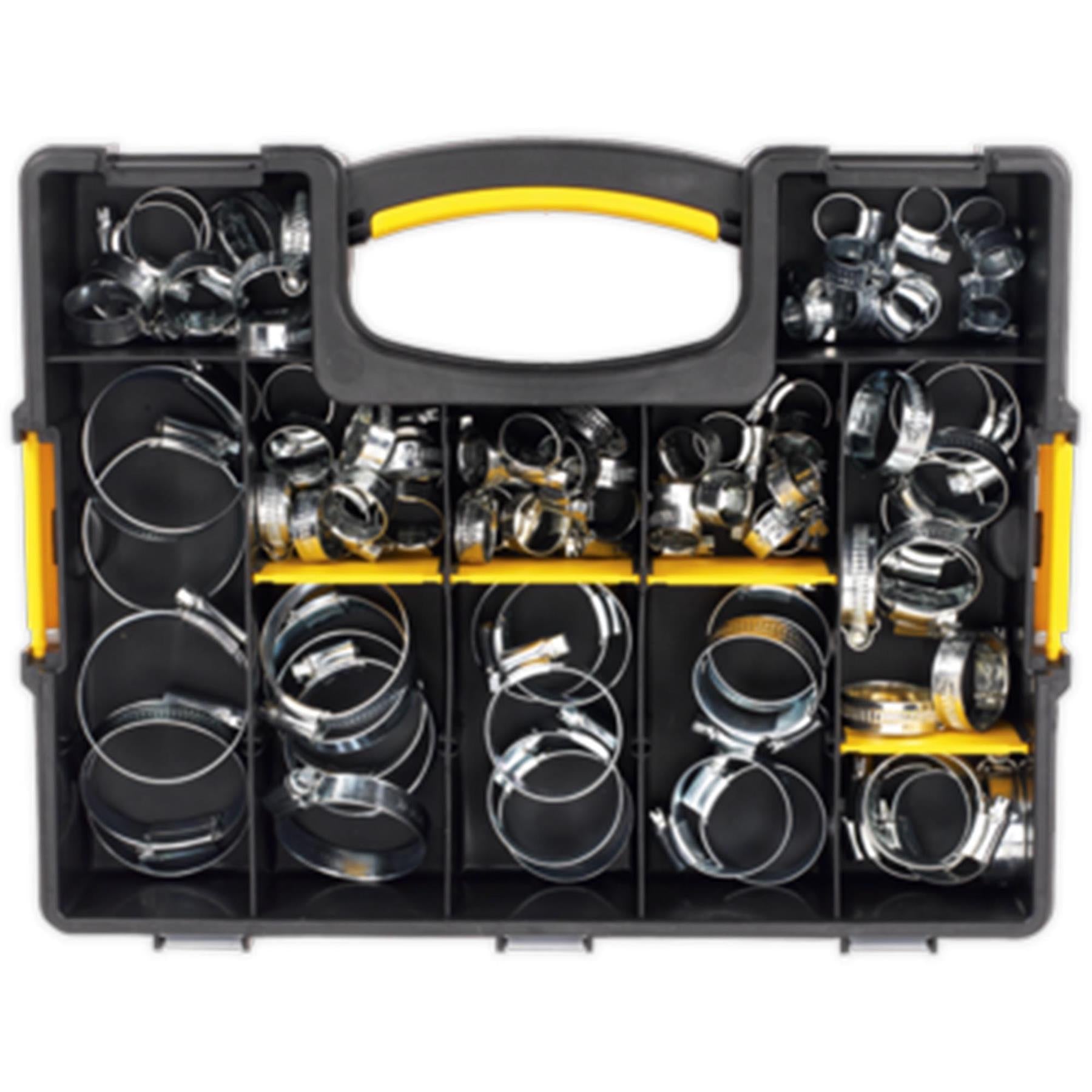 Sealey Hose Clip Assortment 85pc 8-57mm