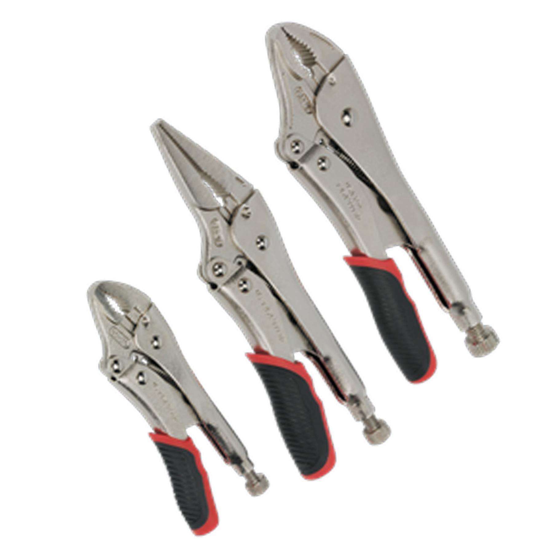 Sealey Locking Pliers Set 3pc Quick Release