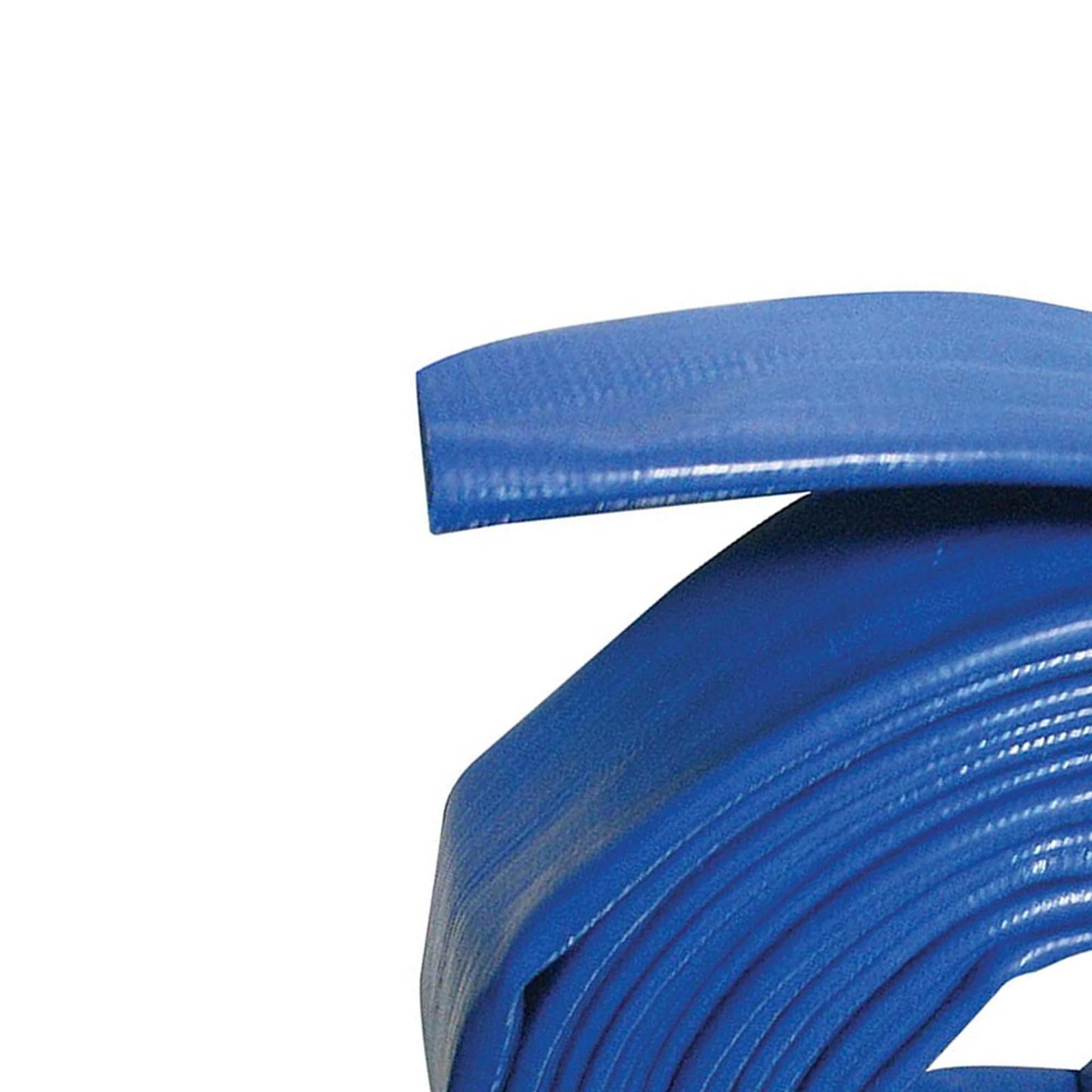 Lay Flat Hose 10M X 25mm Pvc Water Delivery Hose Discharge Pump Irrigation