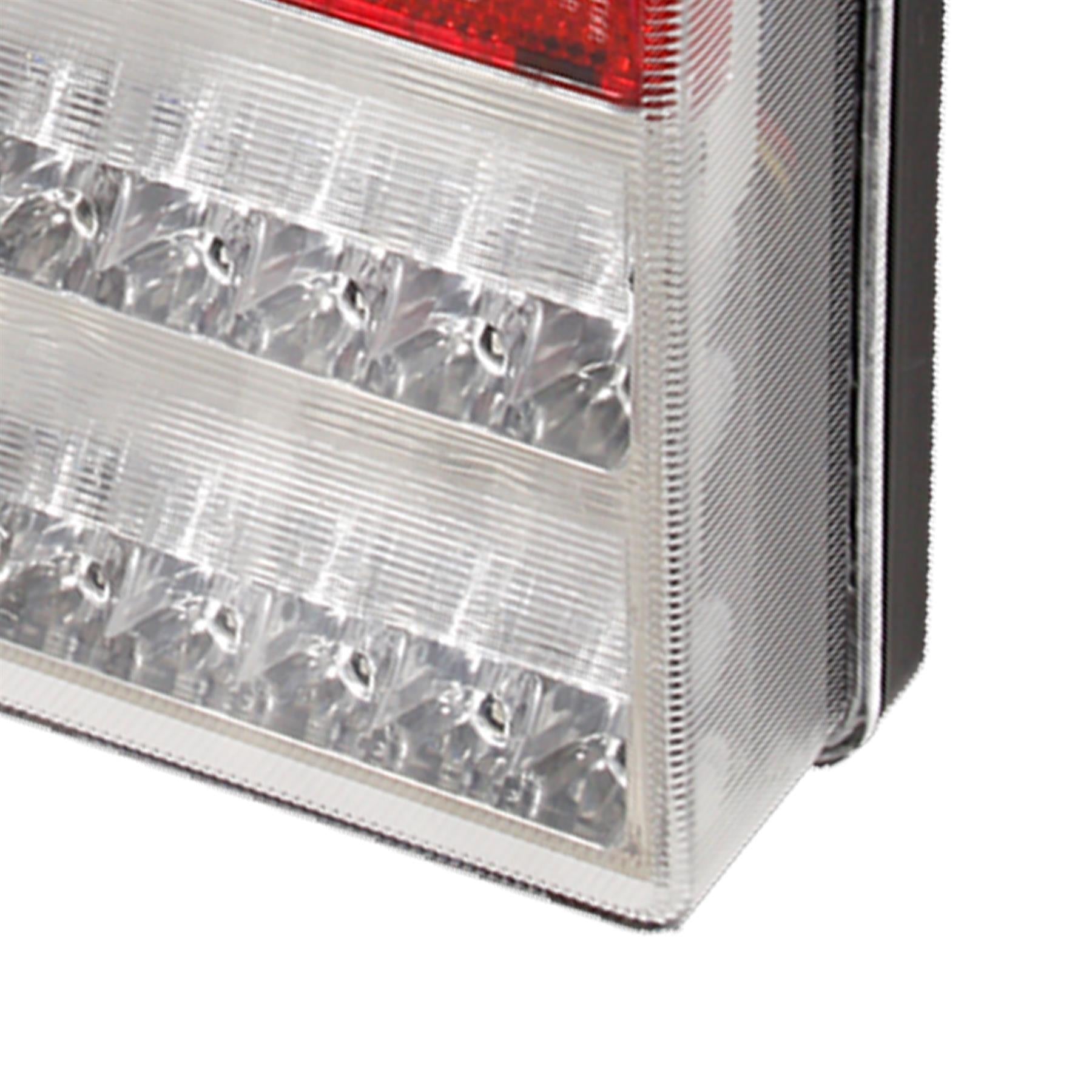 Sealey Rear Rectangle Lamp Cluster (Pair) LED 12V