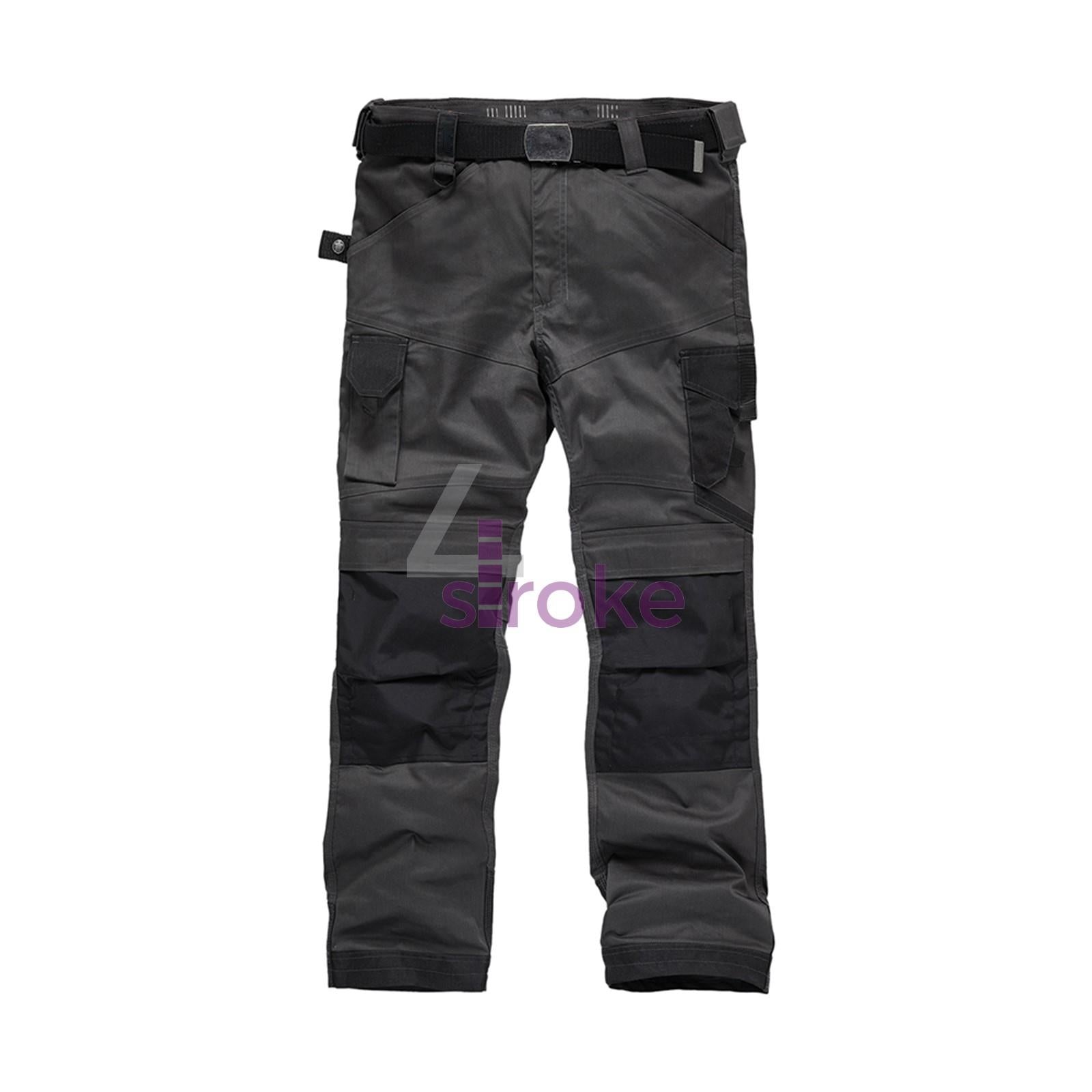 Scruffs Pro Flex Trousers with Cargo Pockets Graphite 38" Large