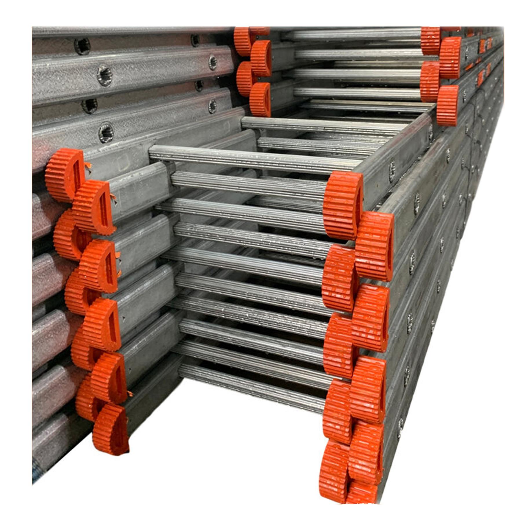 Dapetz Steel Single Section 13 Rung Ladder 4m