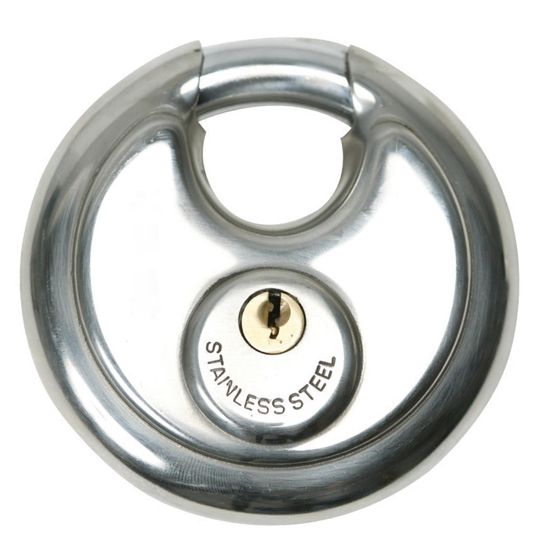 70mm Disc Lock Replacement Padlock Fits Doors, Gates & Van Vault Security Box
