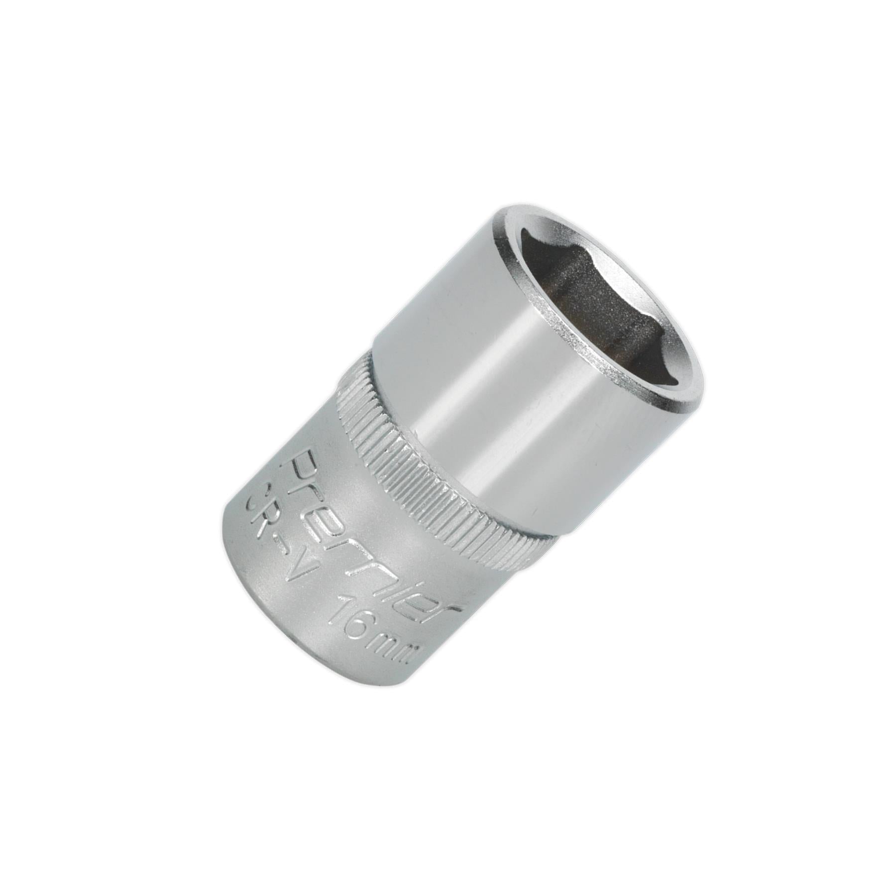 Sealey WallDrive Socket 16mm 1/2"Sq Drive Chrome Vanadium Steel