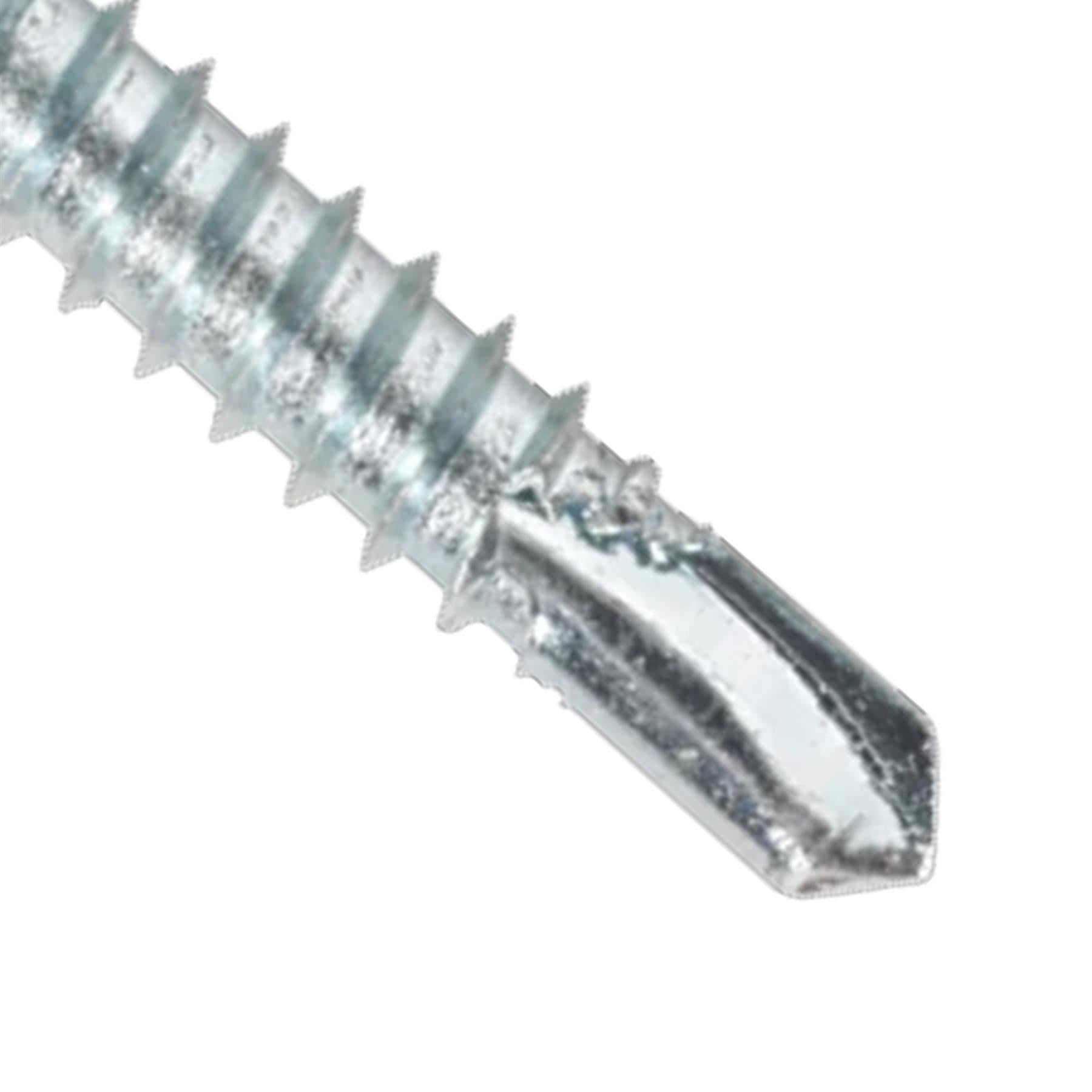 Sealey Self Drilling Screw 5.5 x 25mm Hex Head Zinc Pack of 100