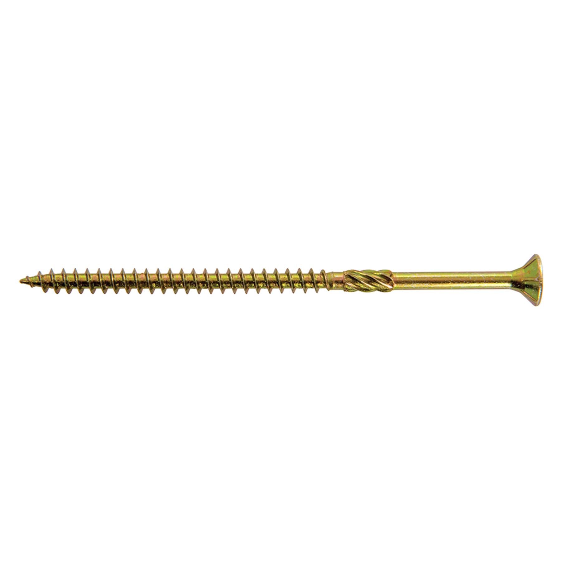5x100mm Goldstar Advanced Screws Self Drilling Hard Soft Wood Chipboard Countersink 100PK